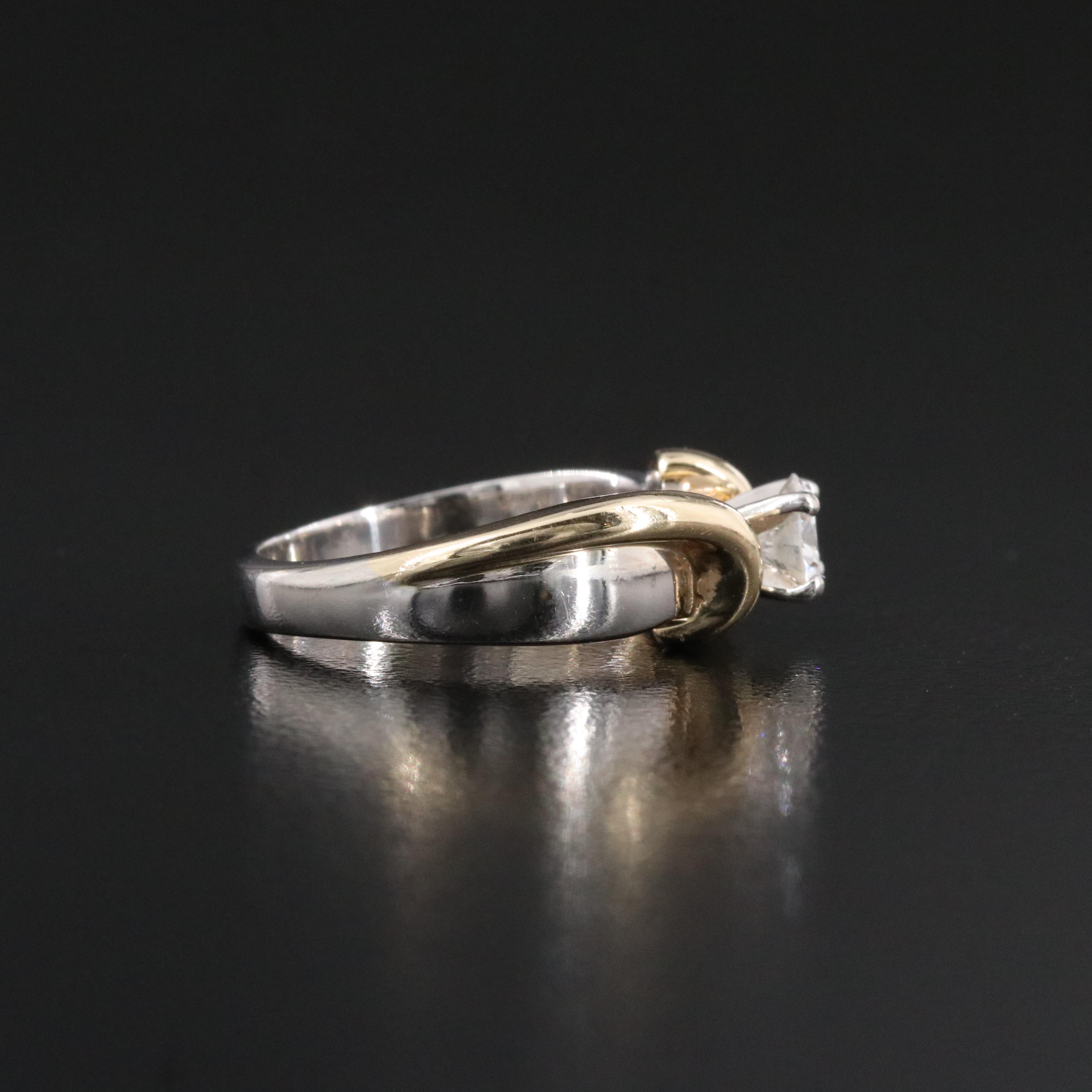 14K 0.56 CT Diamond Ring