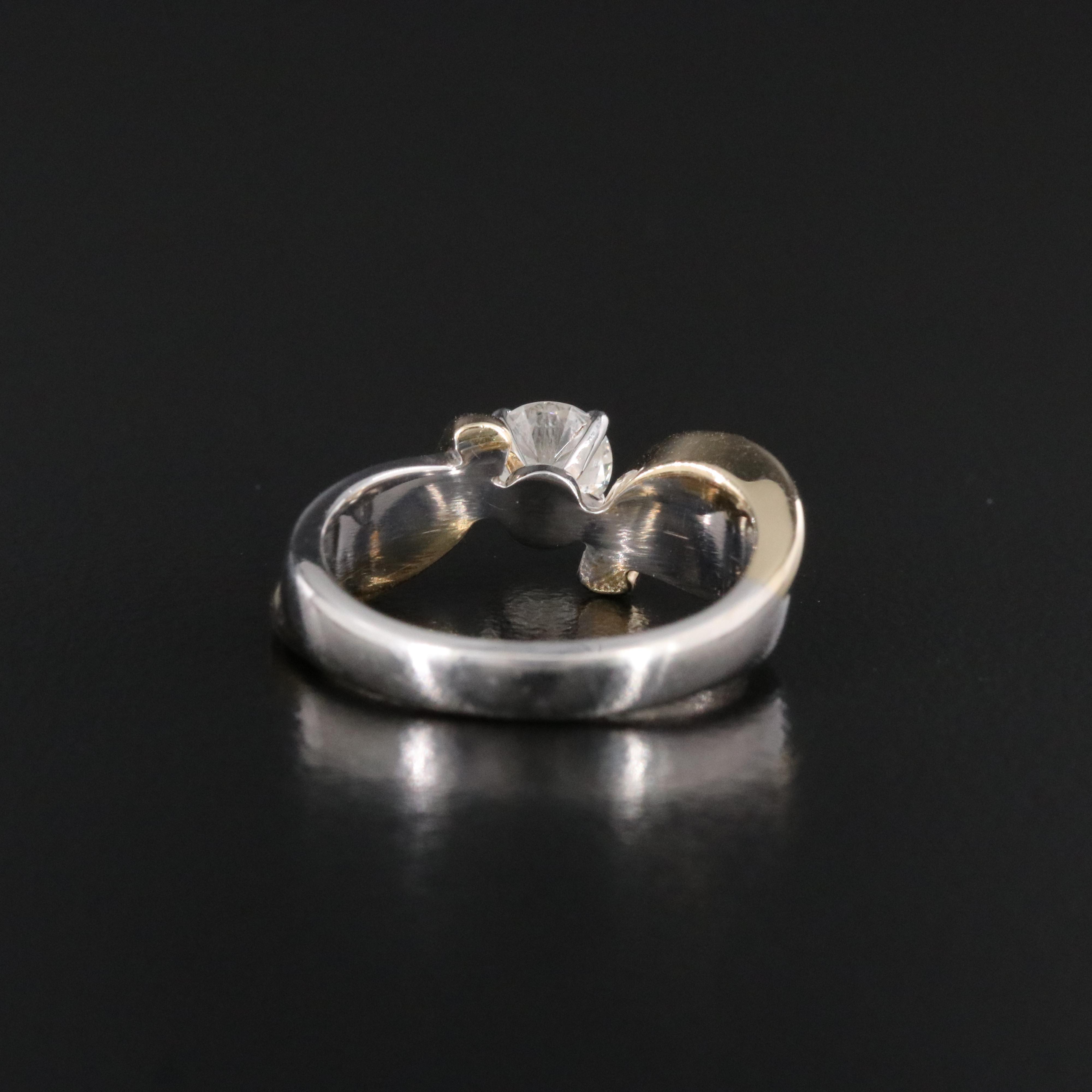 14K 0.56 CT Diamond Ring