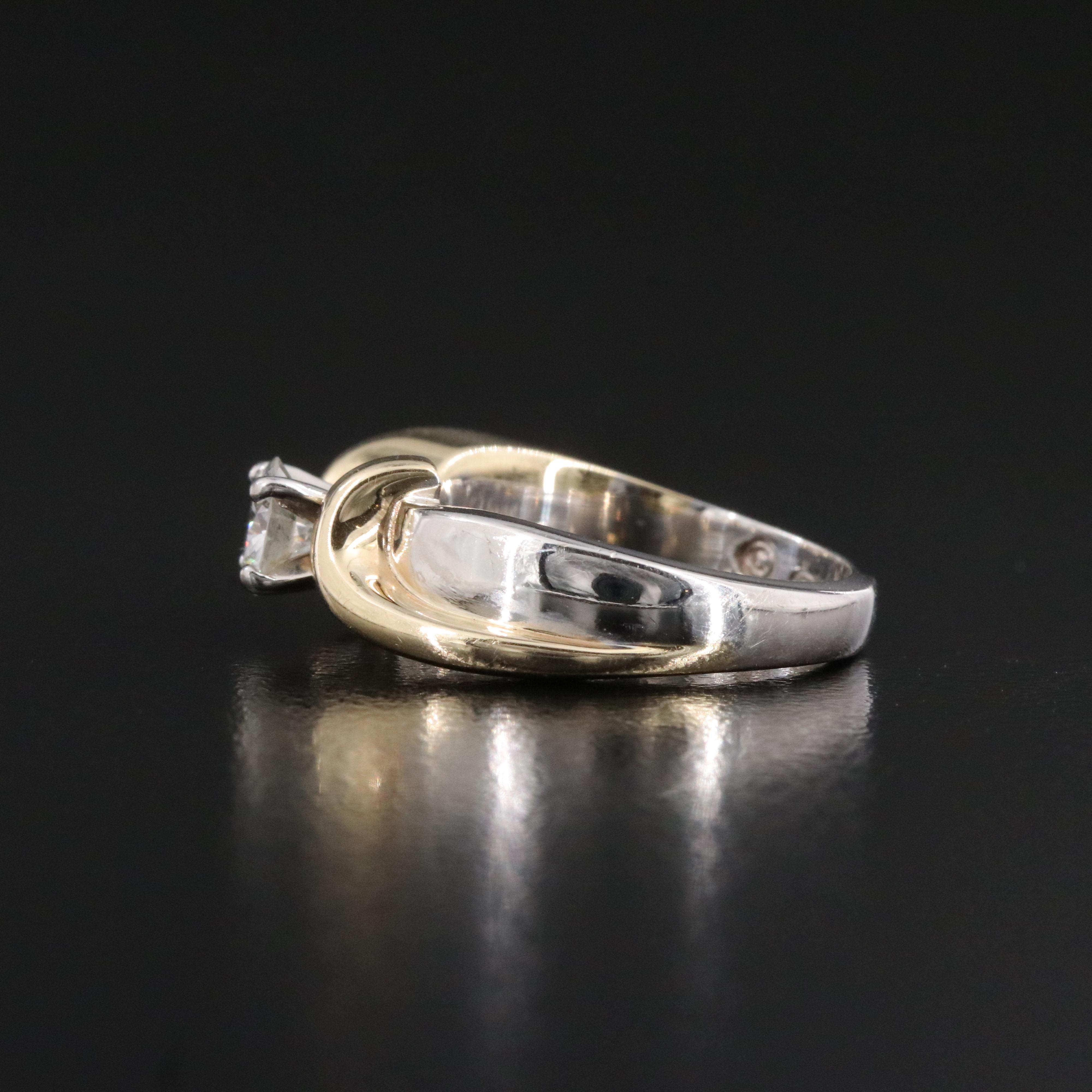 14K 0.56 CT Diamond Ring