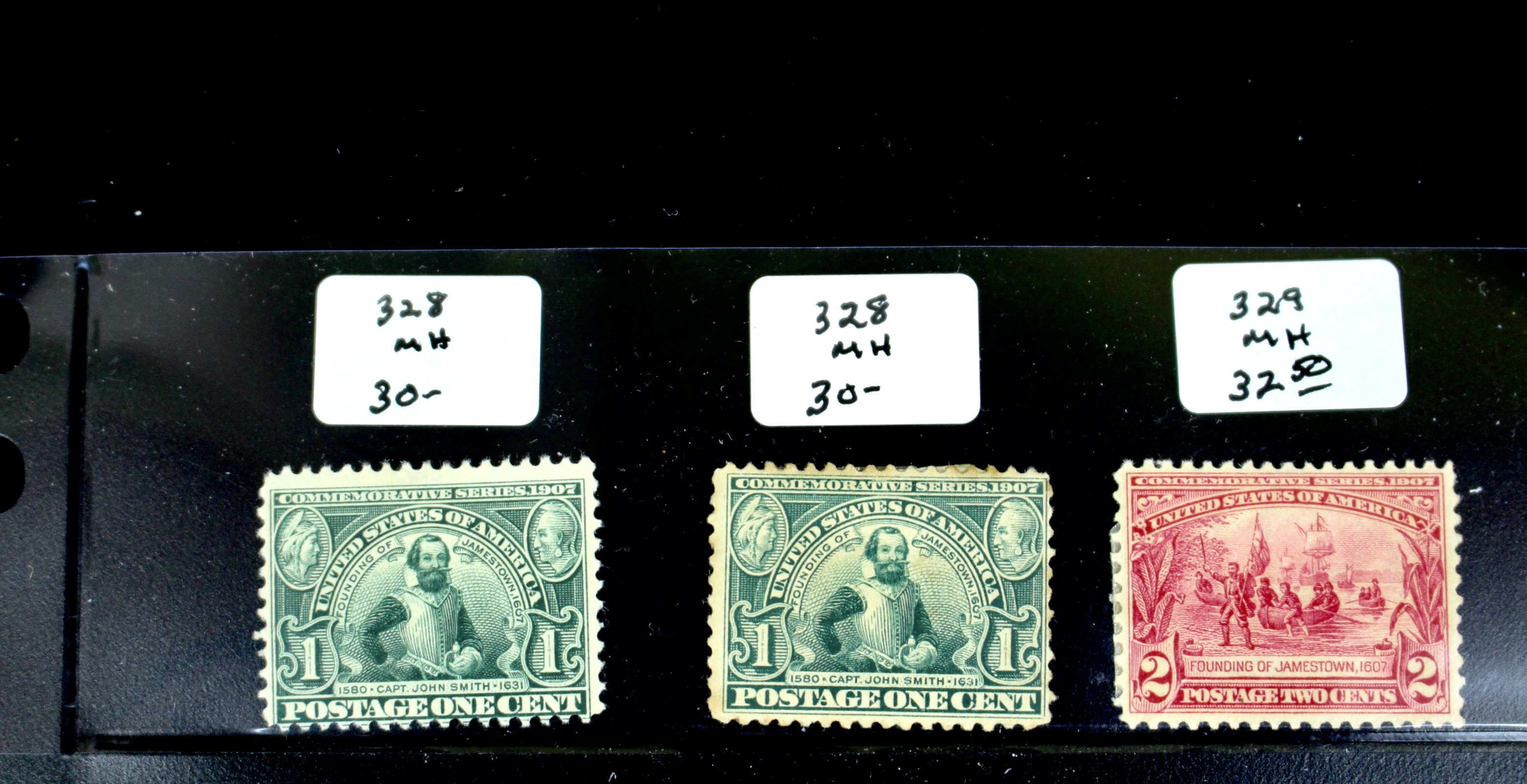 Sixty-Four Mint and MNH U.S. Postage Stamps, Scott #s 328 to C23
