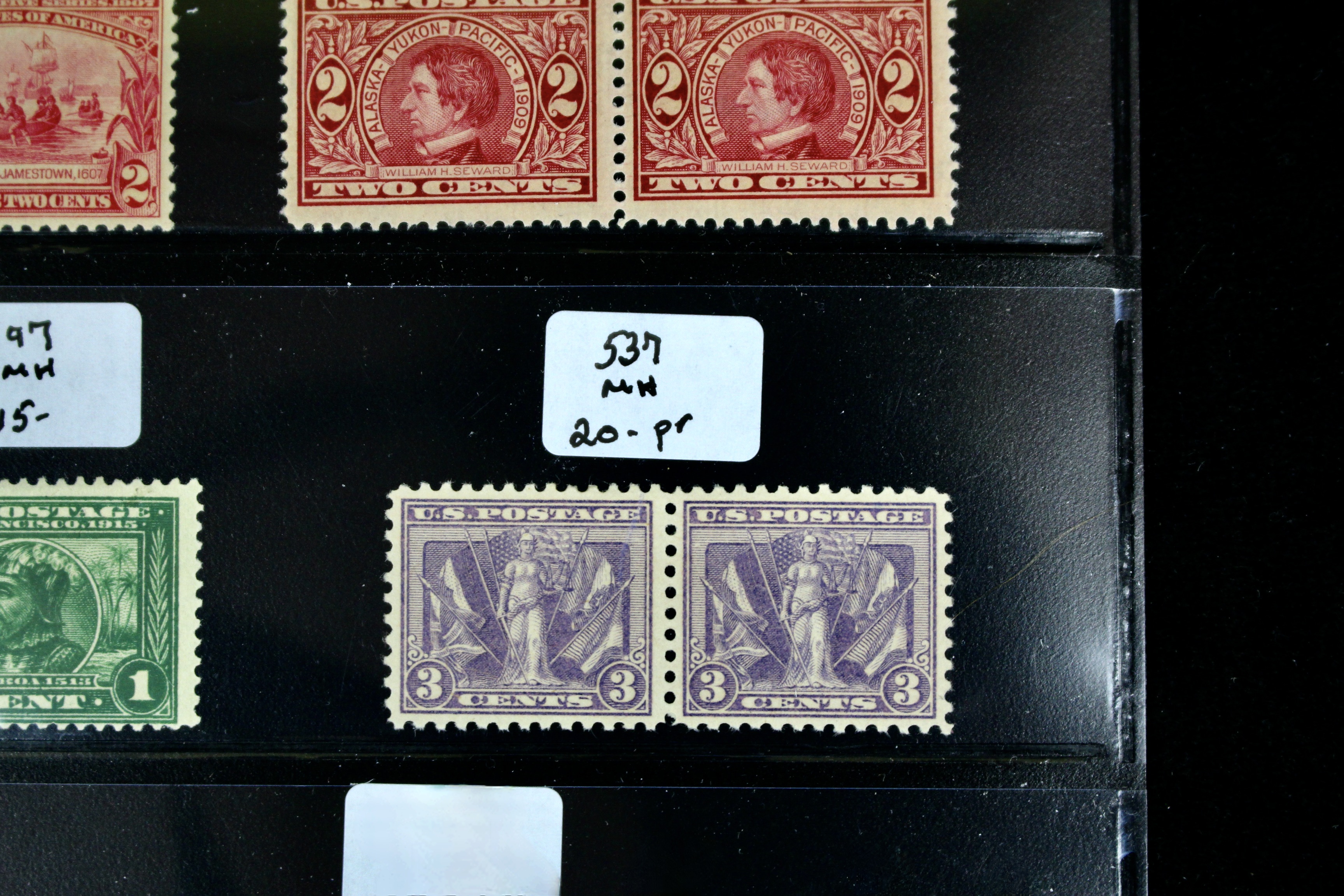 Sixty-Four Mint and MNH U.S. Postage Stamps, Scott #s 328 to C23