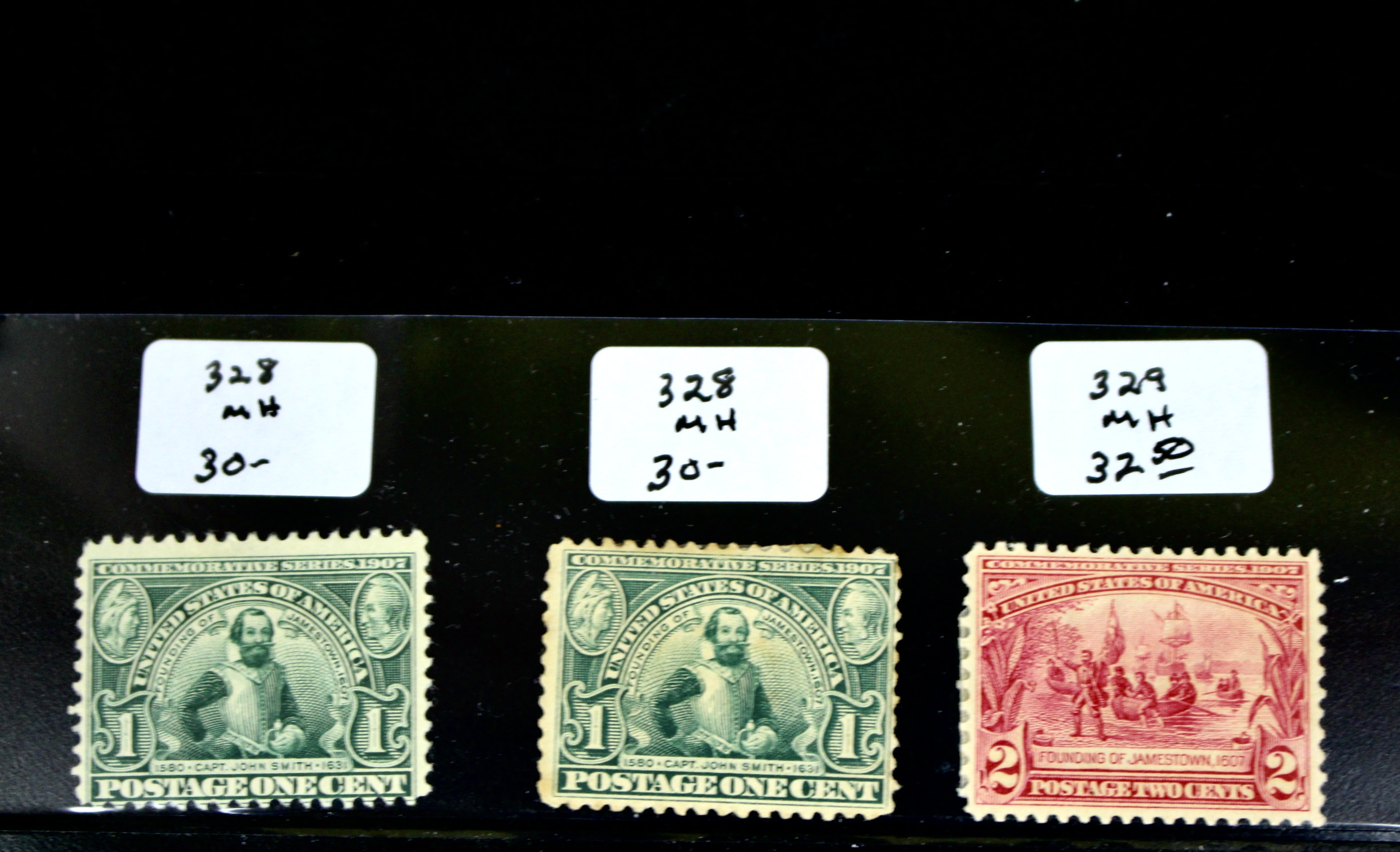 Sixty-Four Mint and MNH U.S. Postage Stamps, Scott #s 328 to C23