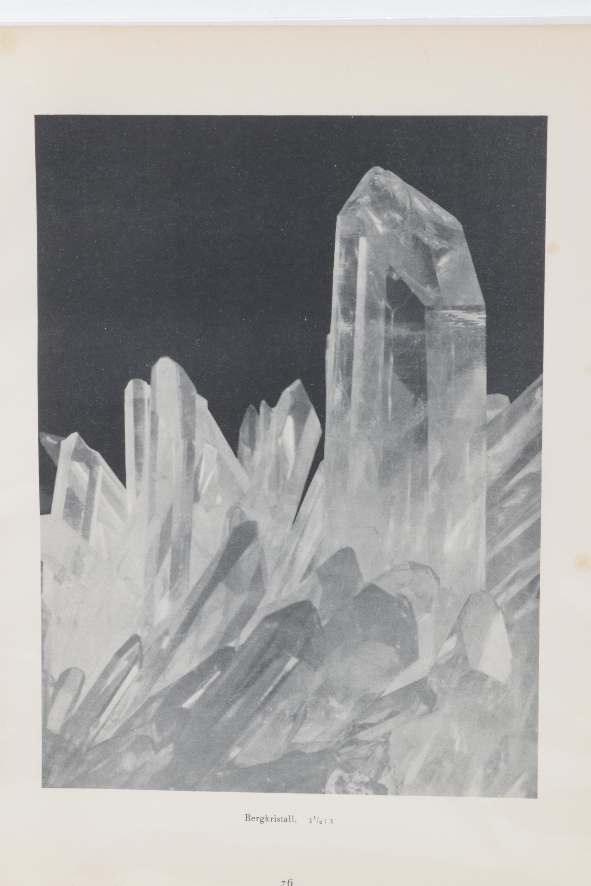 Oskar Prochnow Photogravure "Bergkristall," 1928