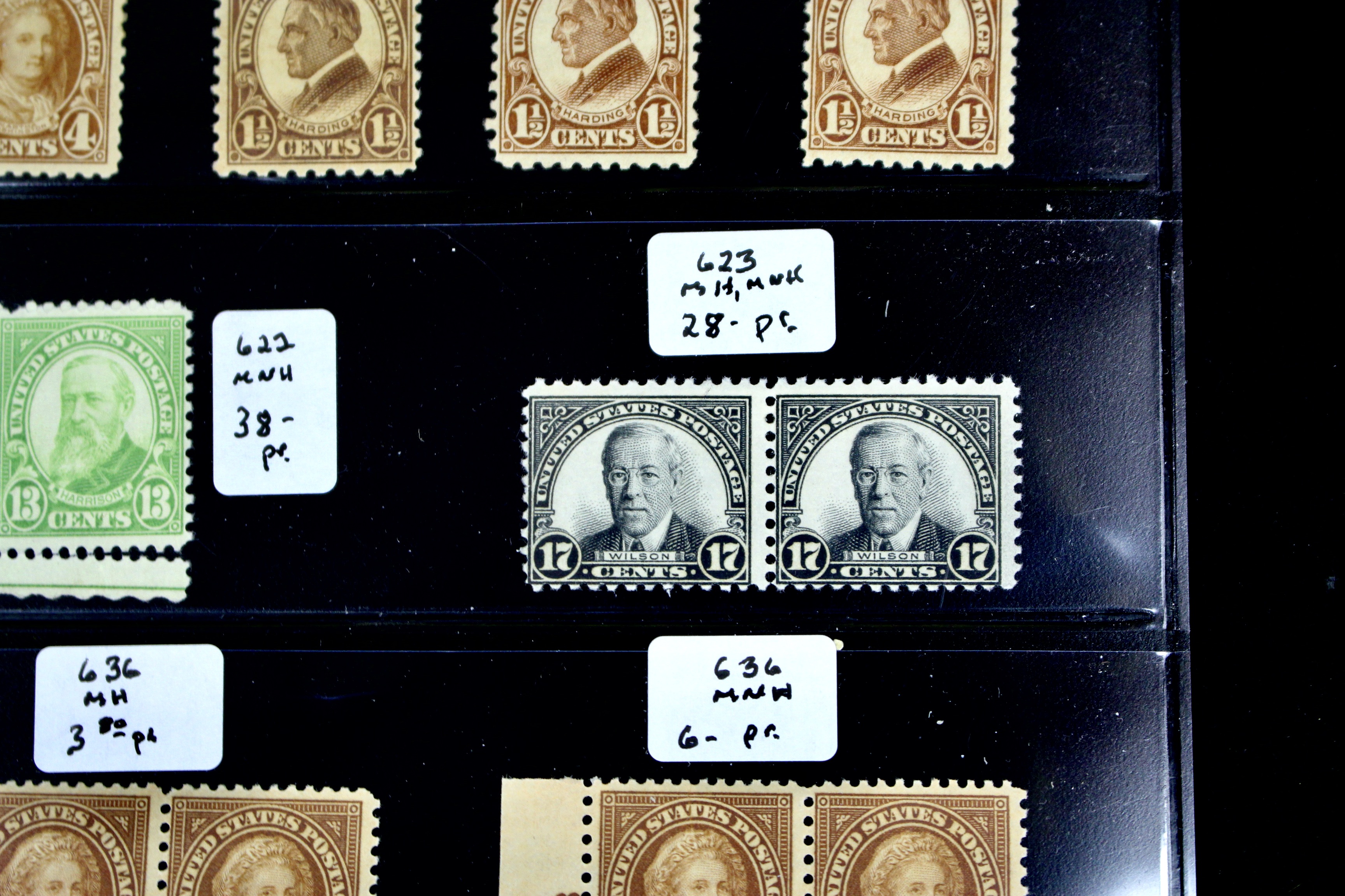 Sixty-Four Mint and MNH U.S. Postage Stamps, Scott #s 328 to C23