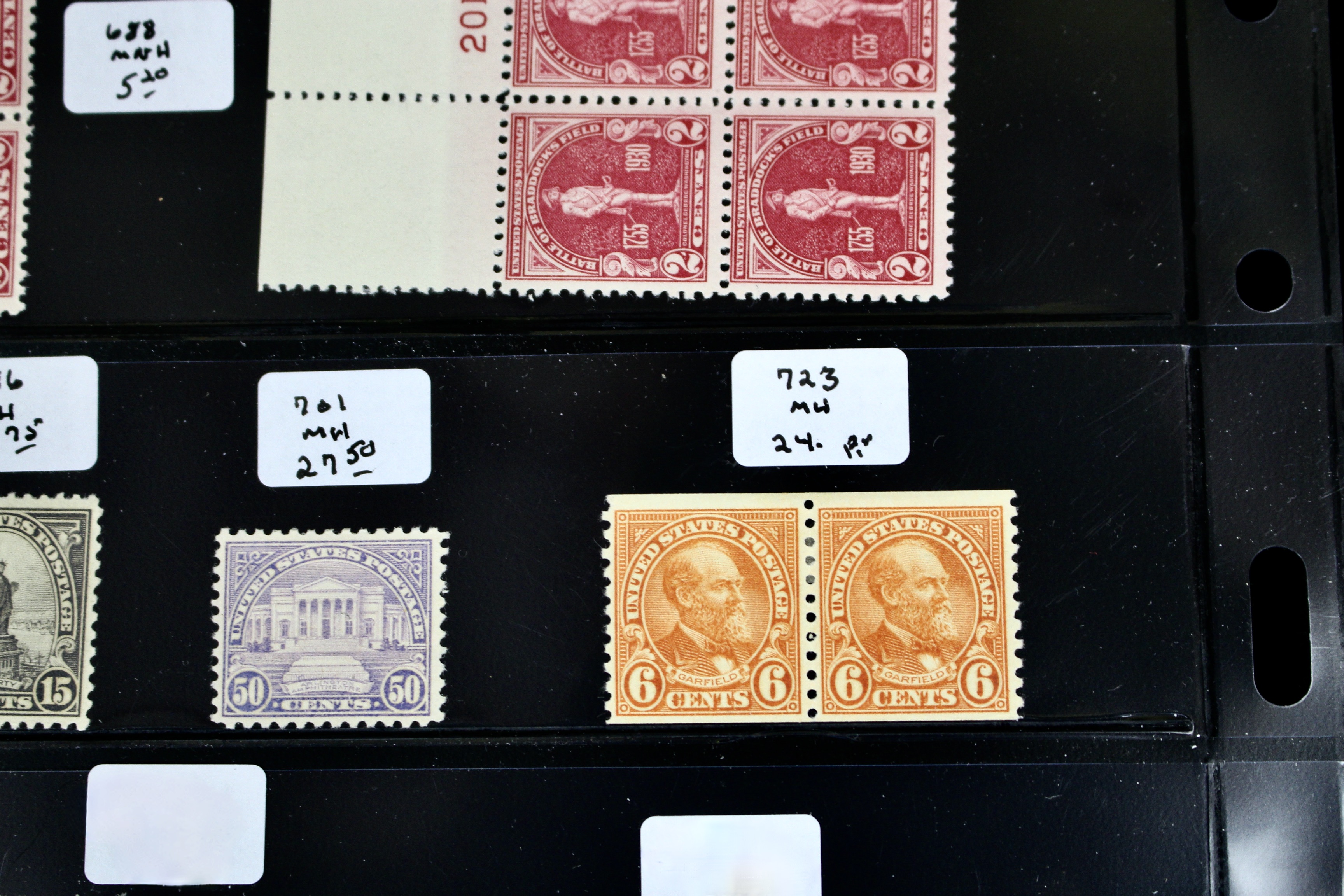 Sixty-Four Mint and MNH U.S. Postage Stamps, Scott #s 328 to C23