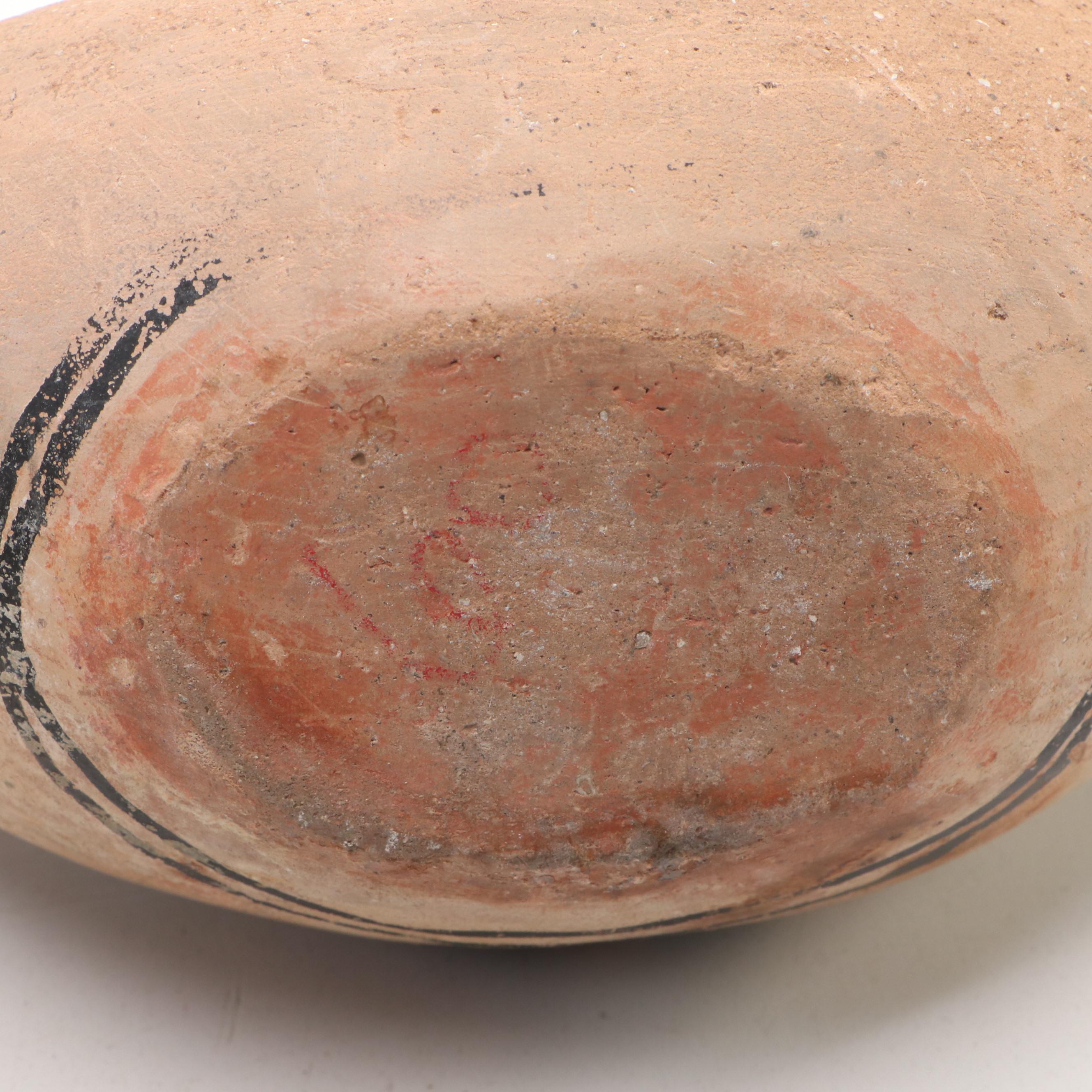 Santo Domingo Pottery Wedding Vase with Zuni Fetish Bear