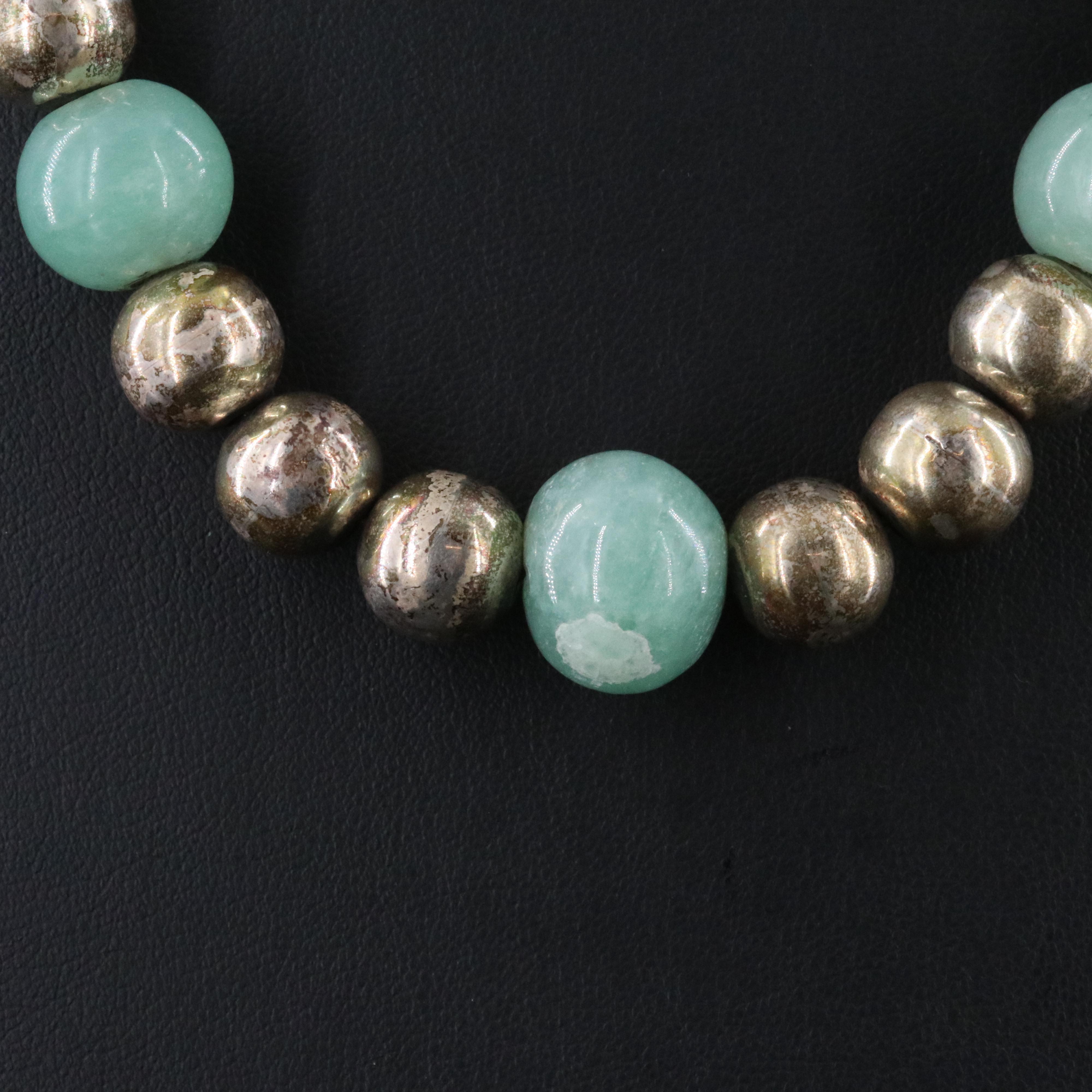 Sterling Aventurine Necklace
