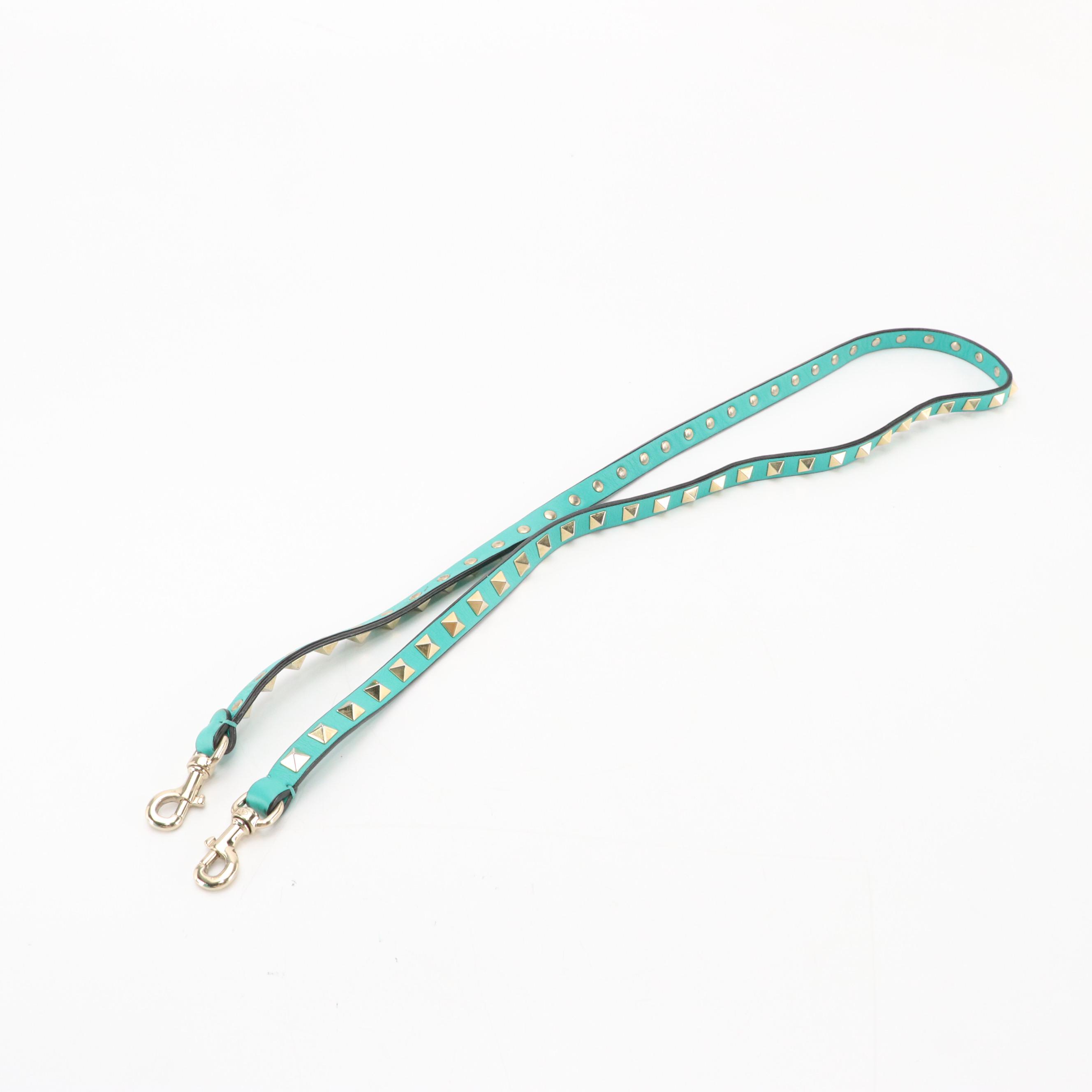 Valentino Garavani Rockstud Leather Two-Way Tote and Studded Zip Pouch