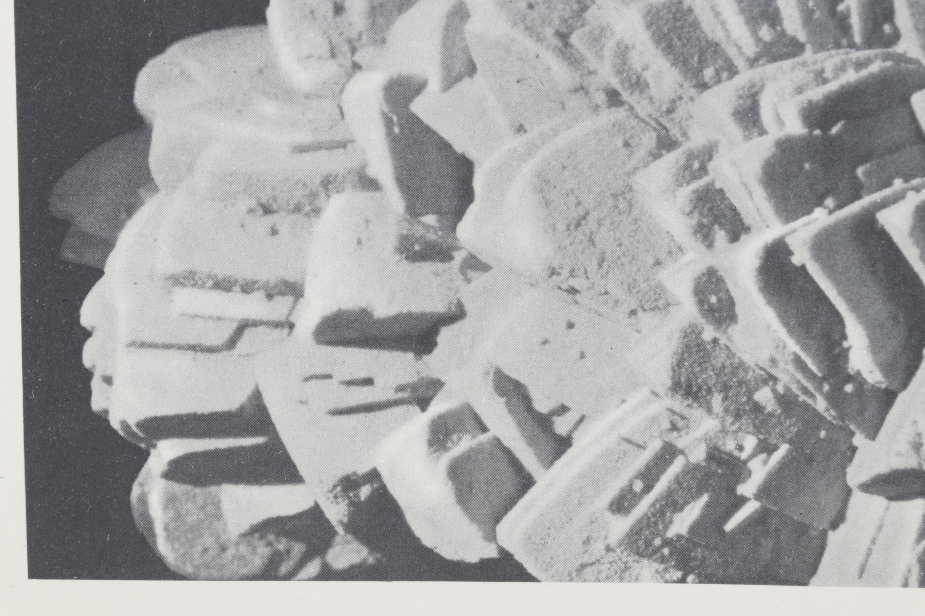 Oskar Prochnow Photogravure "Sandstein in der Form von Kalkspat," 1928