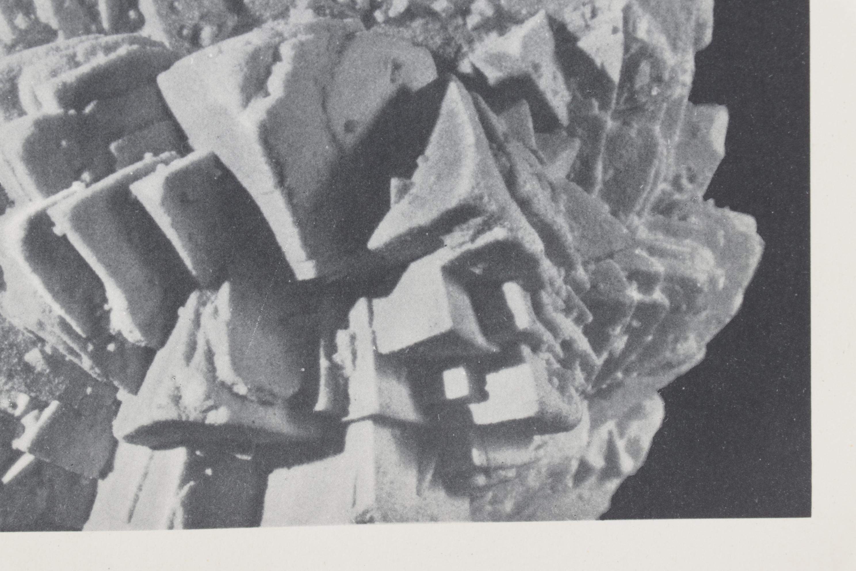 Oskar Prochnow Photogravure "Sandstein in der Form von Kalkspat," 1928