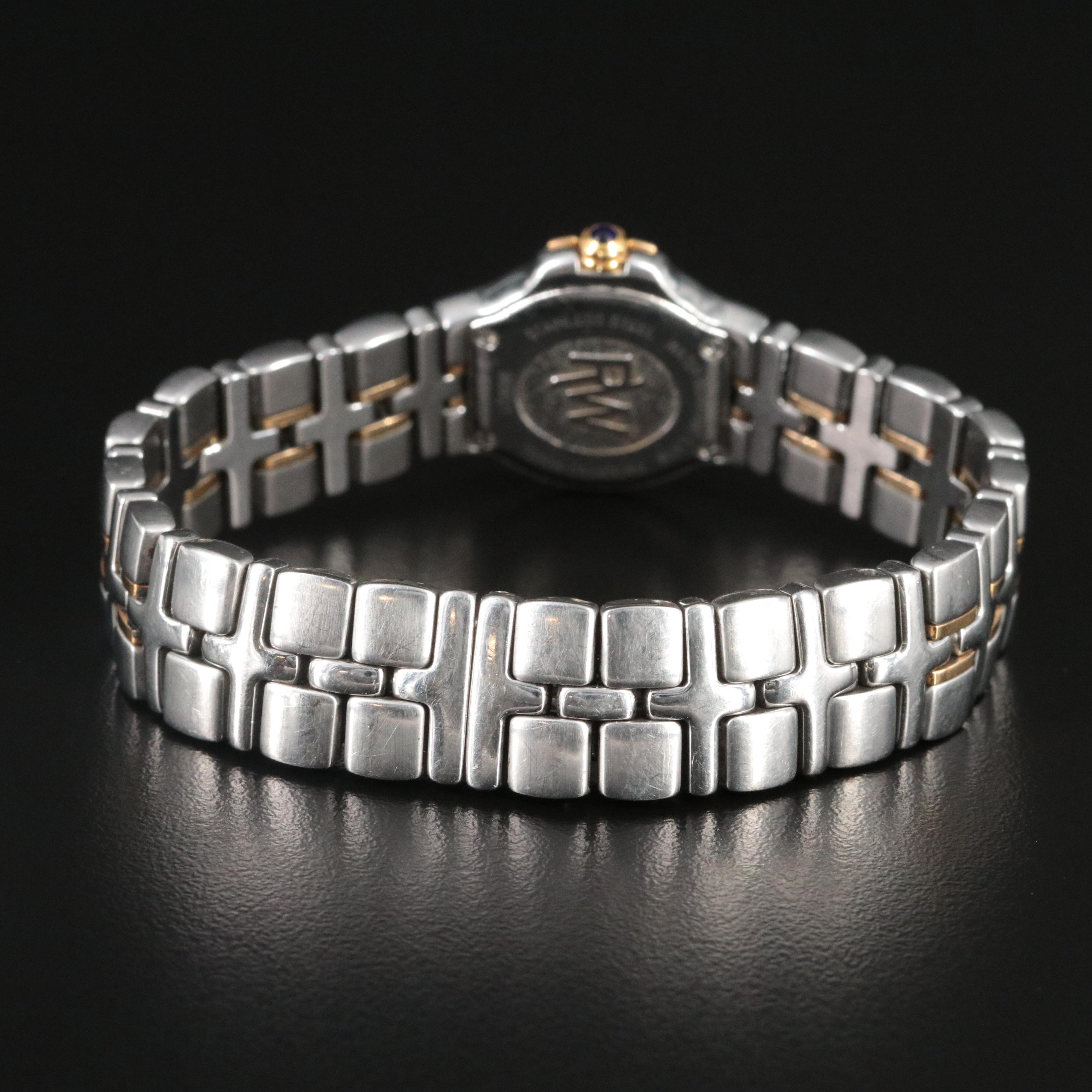 Raymond Weil 18K, Stainless Steel Mother-of-Pearl, Diamond Dial Parsifal Watch