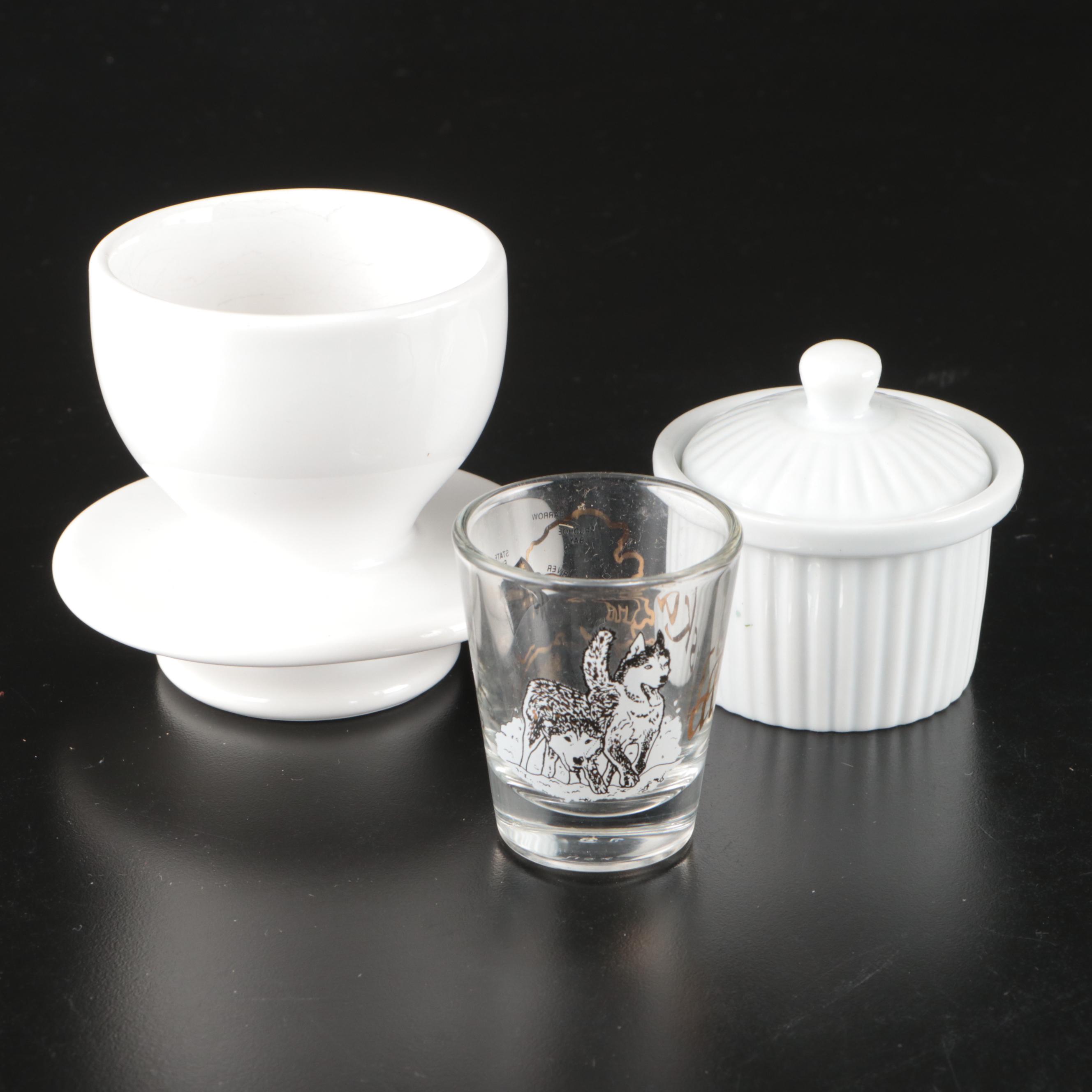 Mason Jar Shaped Dish and Other Tableware and Accessories