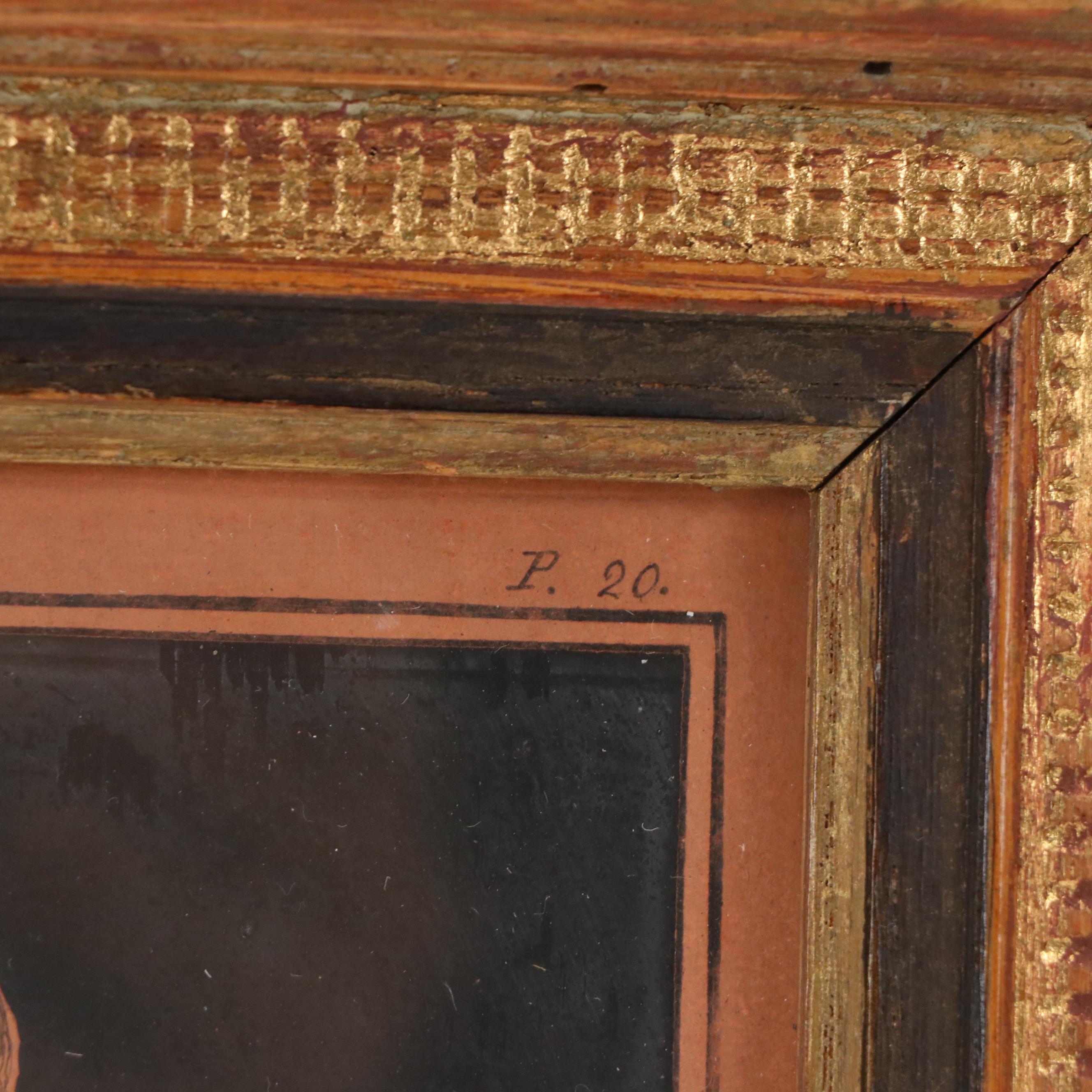 French Empire Angelo Clener Hand-Colored Engravings "Greek Vase Plates"