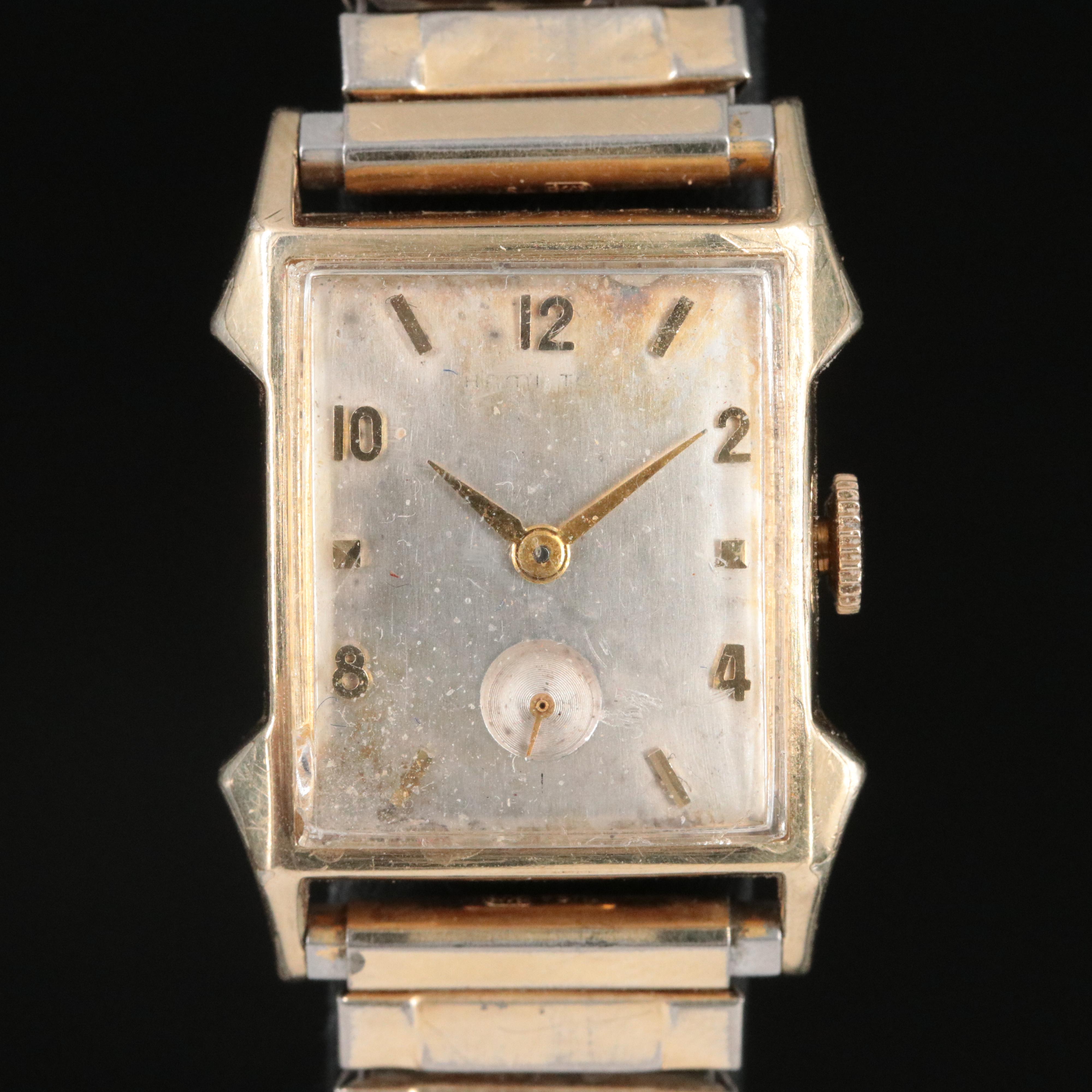 Hamilton "Morton" Vintage Gold-Filled Watch