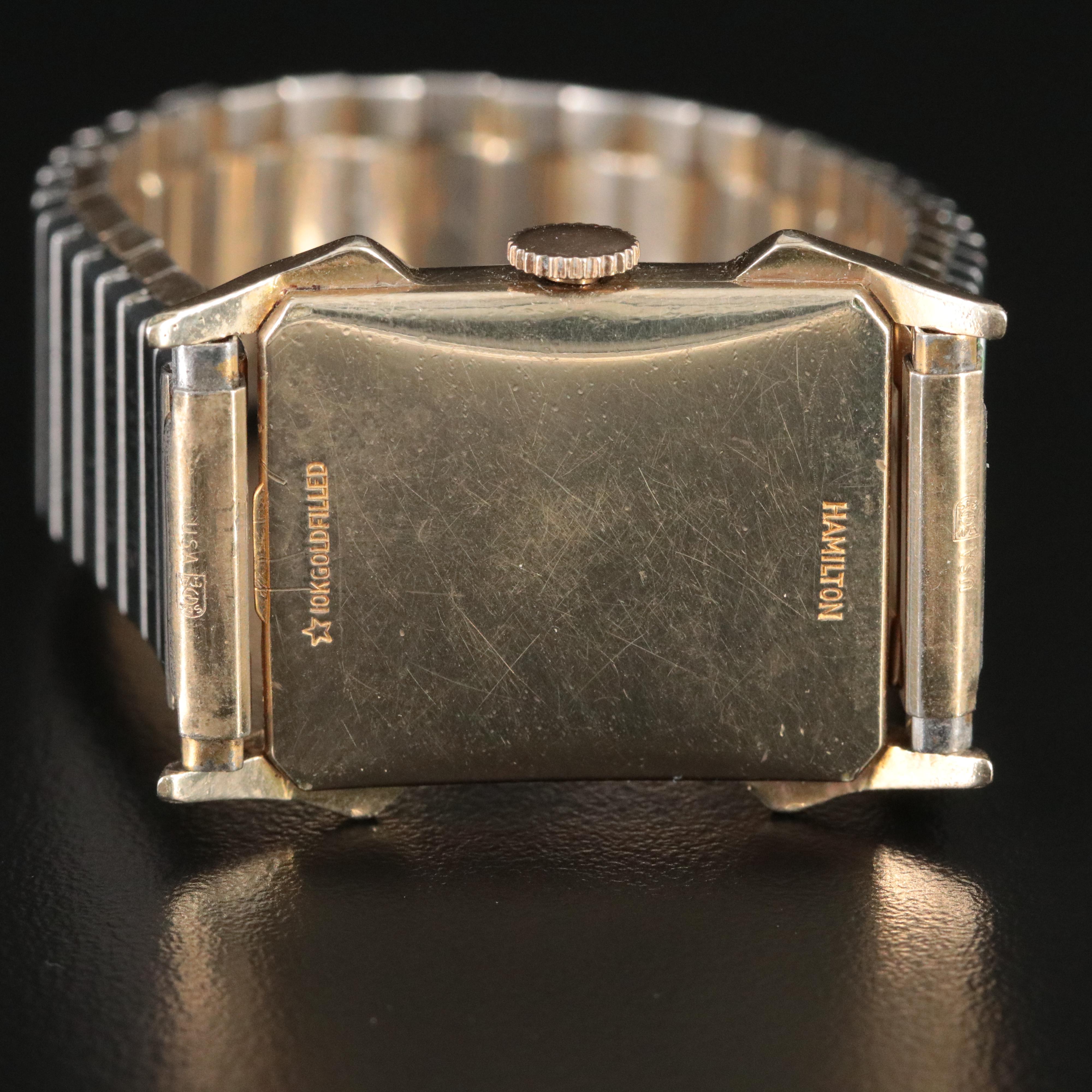 Hamilton "Morton" Vintage Gold-Filled Watch