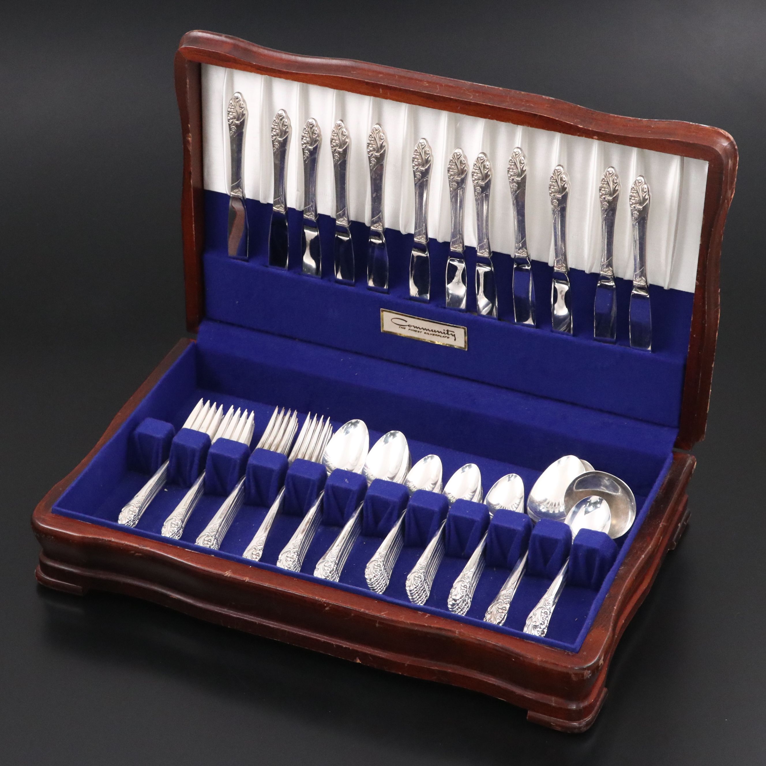Oneida Community "Evening Star" Silver Plate Flatware, 1950-1961