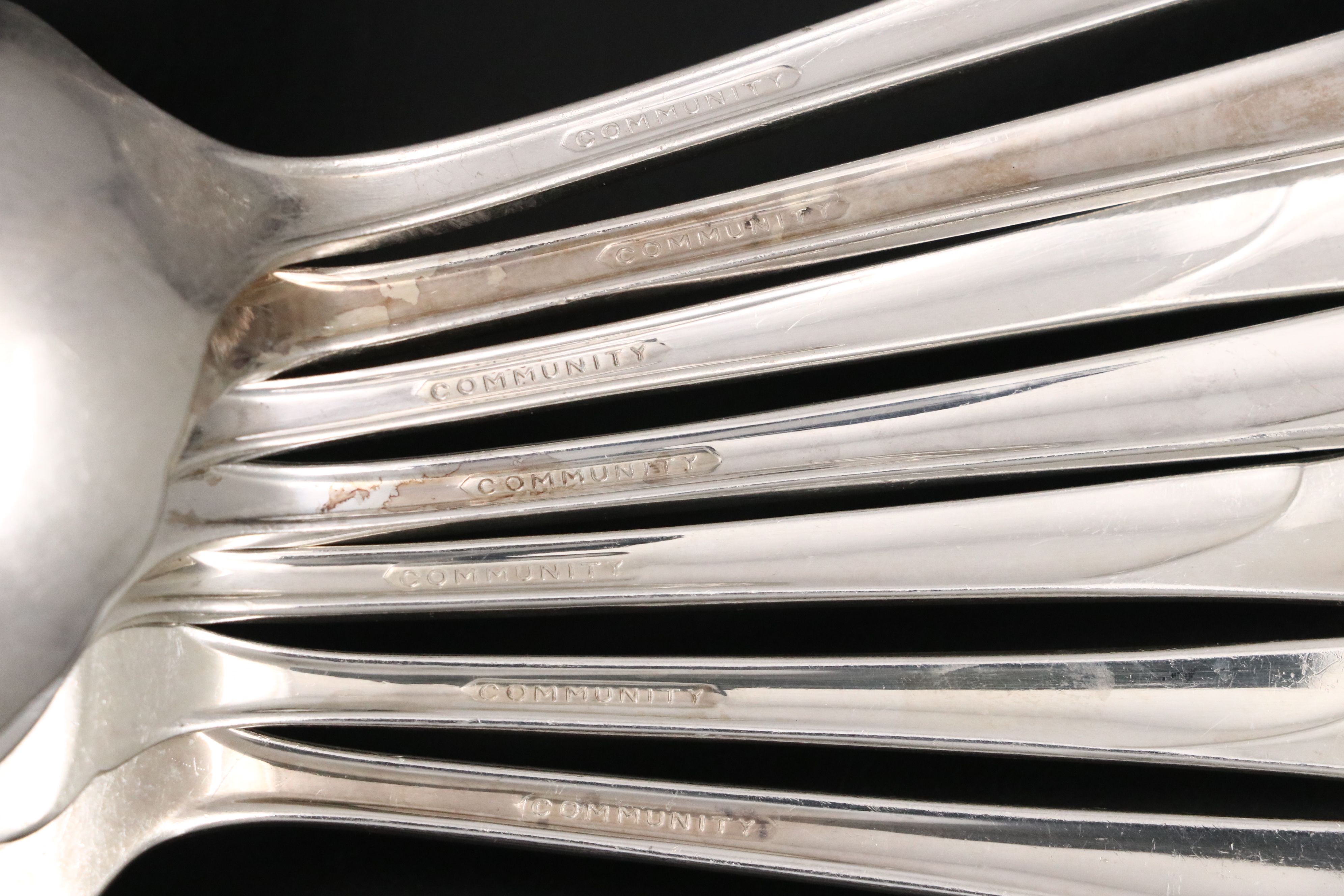 Oneida Community "Evening Star" Silver Plate Flatware, 1950-1961