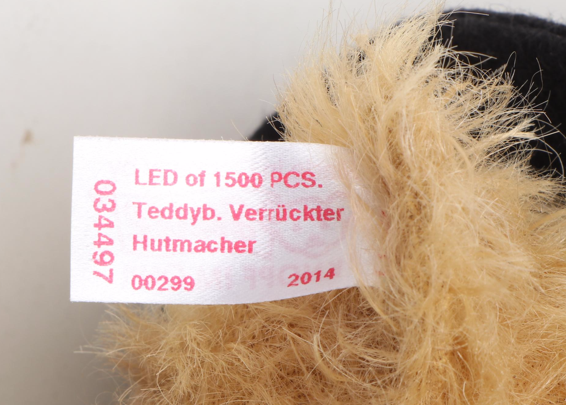 Steiff Limited Edition "Mad Hatter" Teddy Bear and Others with Hermann Bear