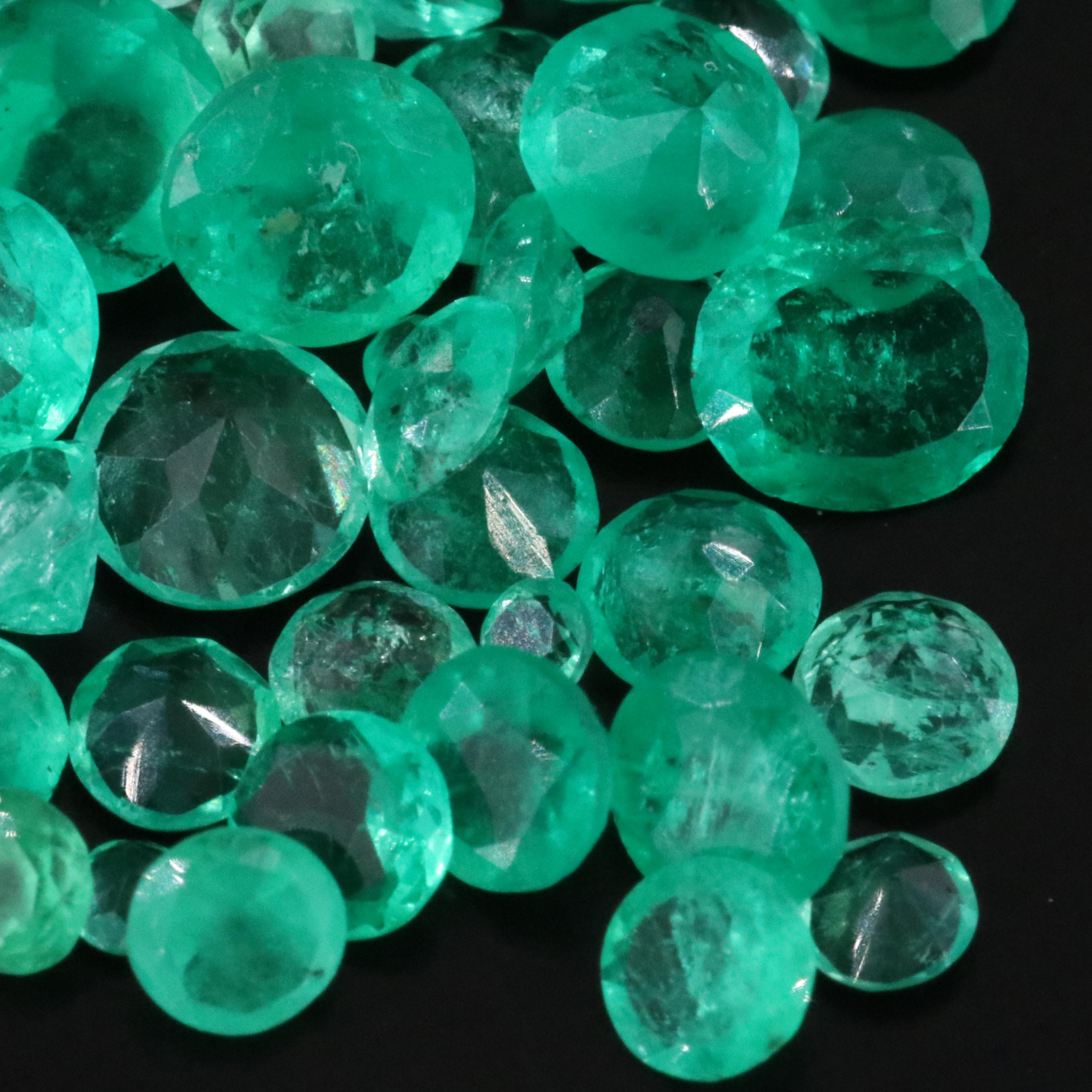 Loose 5.03 CTW Emeralds