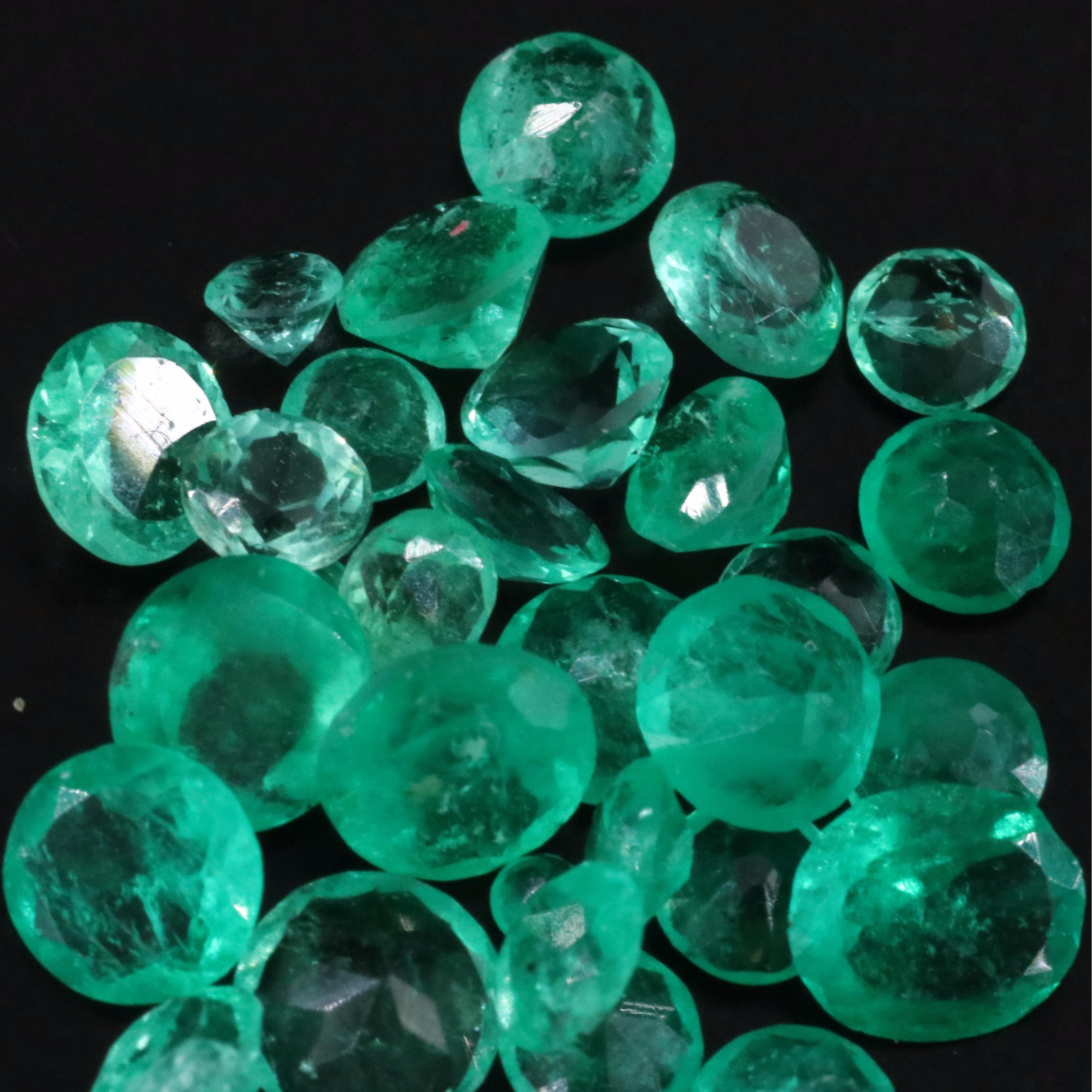 Loose 5.03 CTW Emeralds