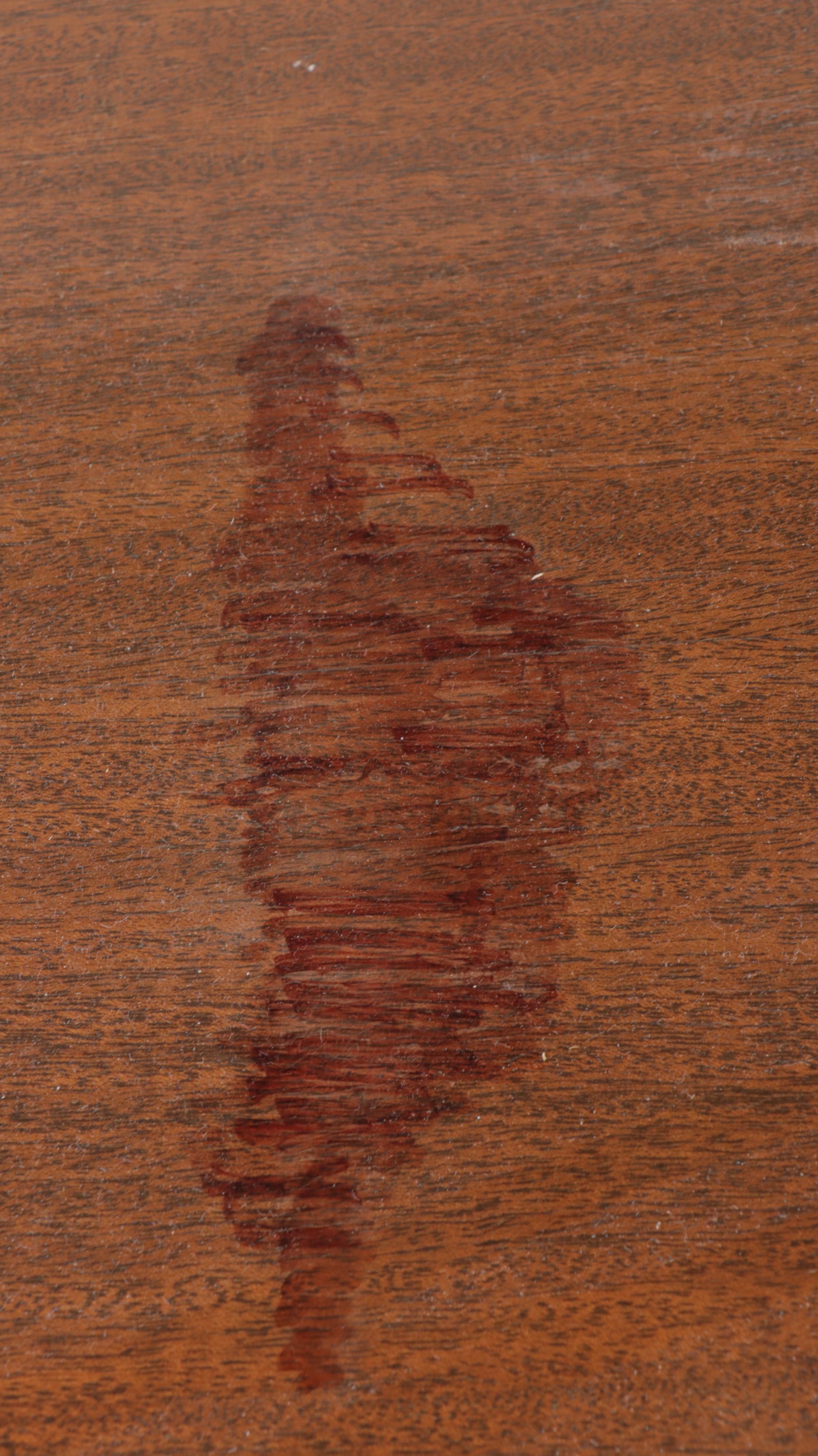 Hepplewhite Style Seven Piece Walnut Dining Set