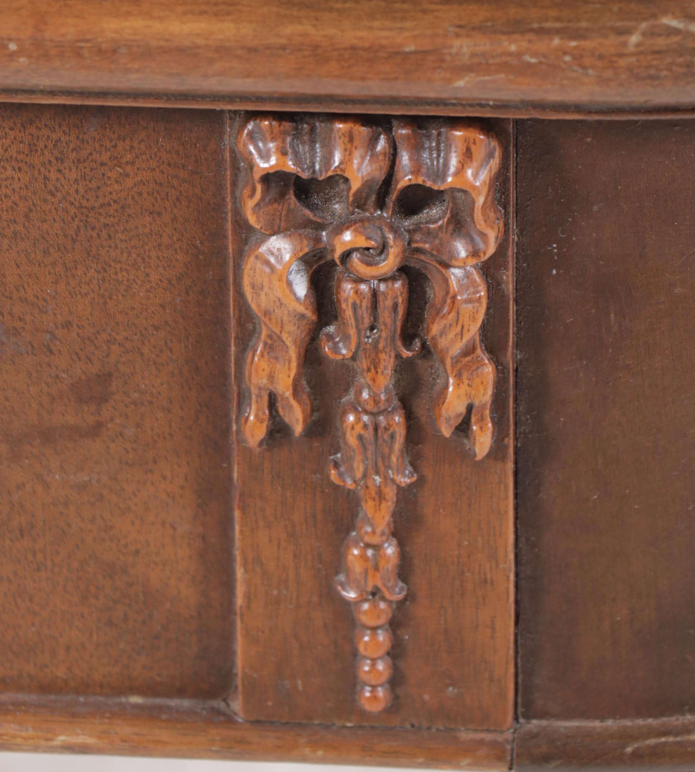 Hepplewhite Style Seven Piece Walnut Dining Set