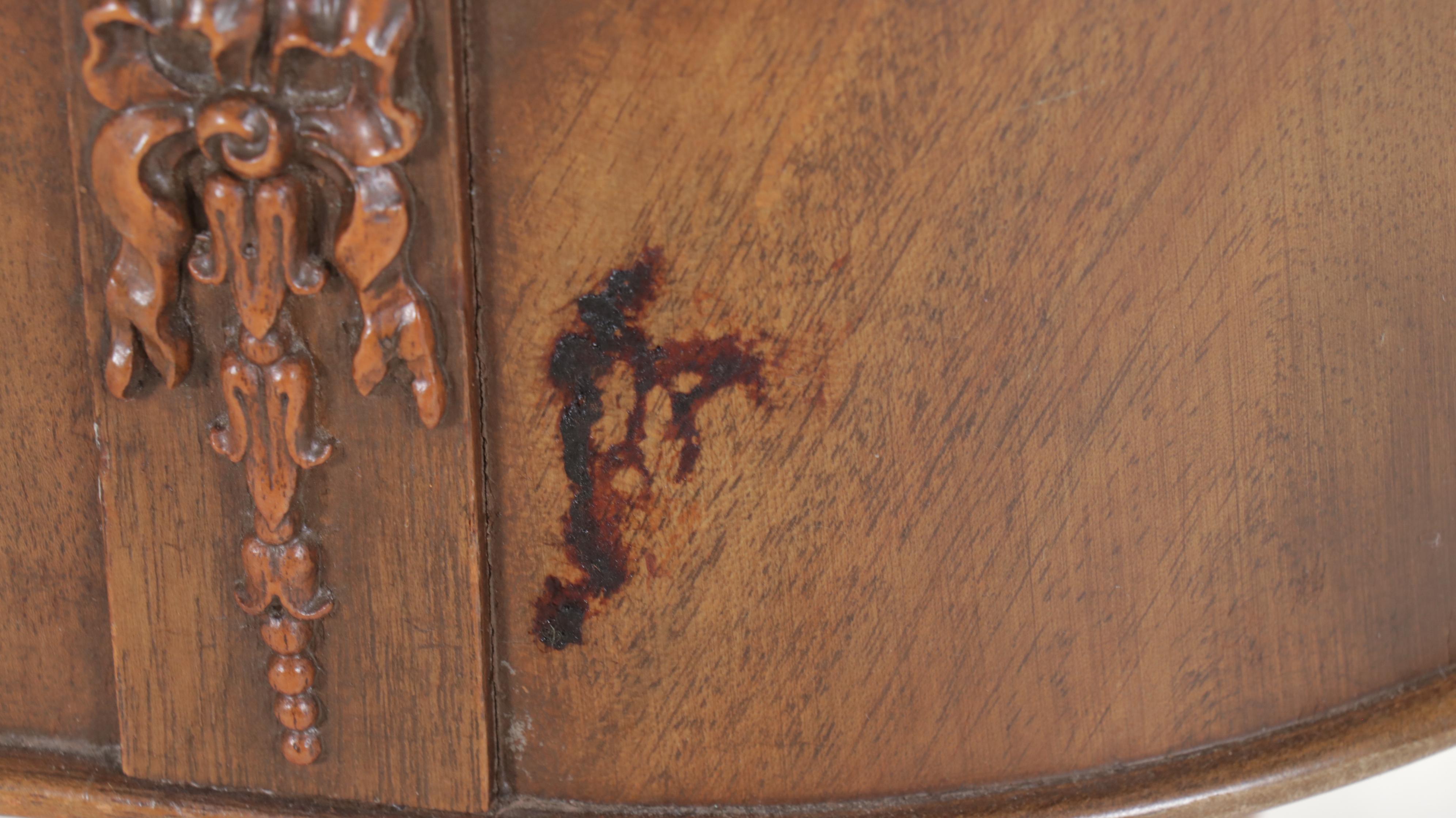 Hepplewhite Style Seven Piece Walnut Dining Set