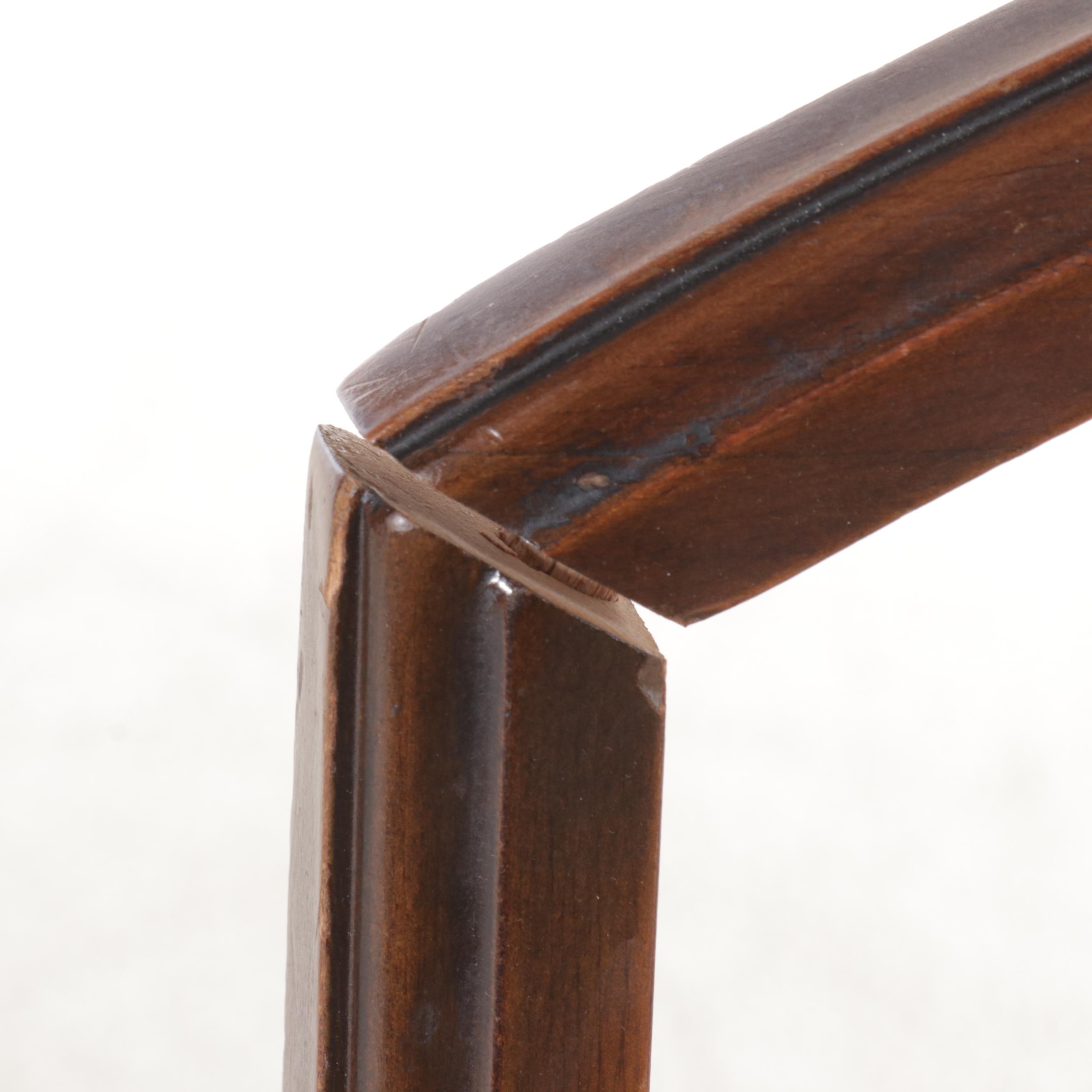 Hepplewhite Style Seven Piece Walnut Dining Set