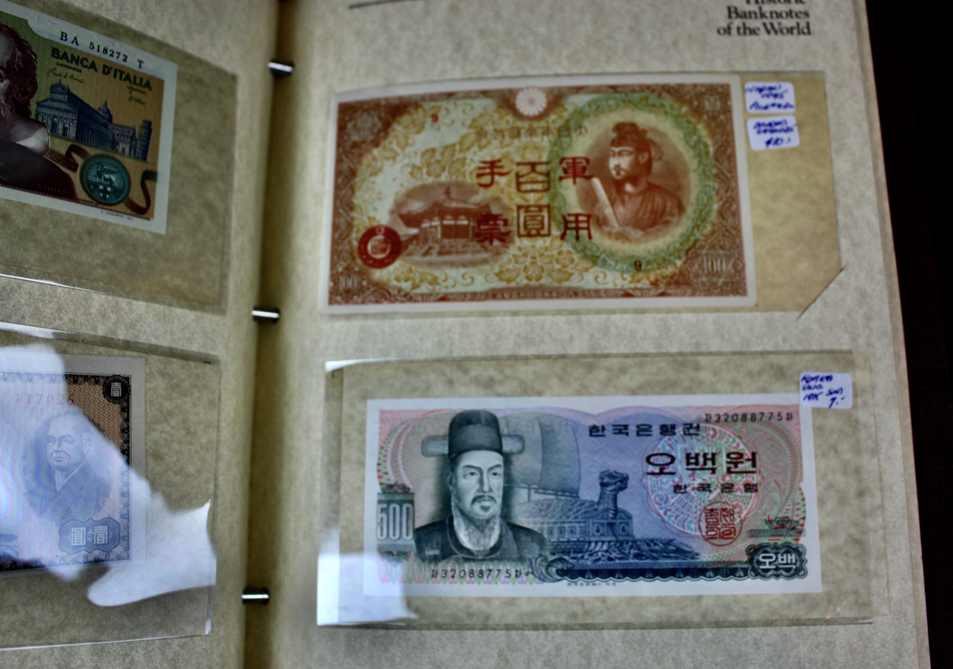 "Great Historic Banknotes of the World" Currency Collection