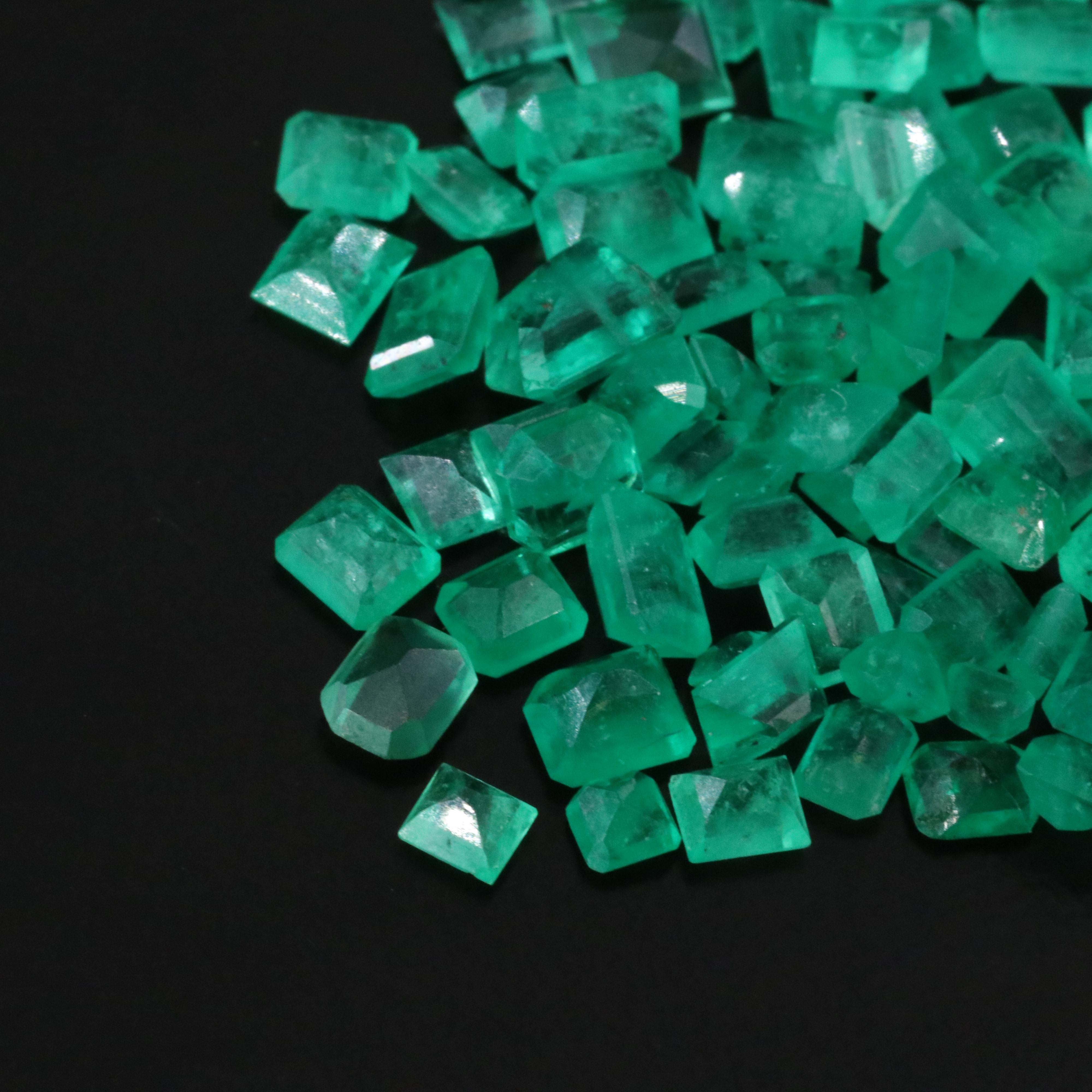 Loose 11.98 CTW Emeralds