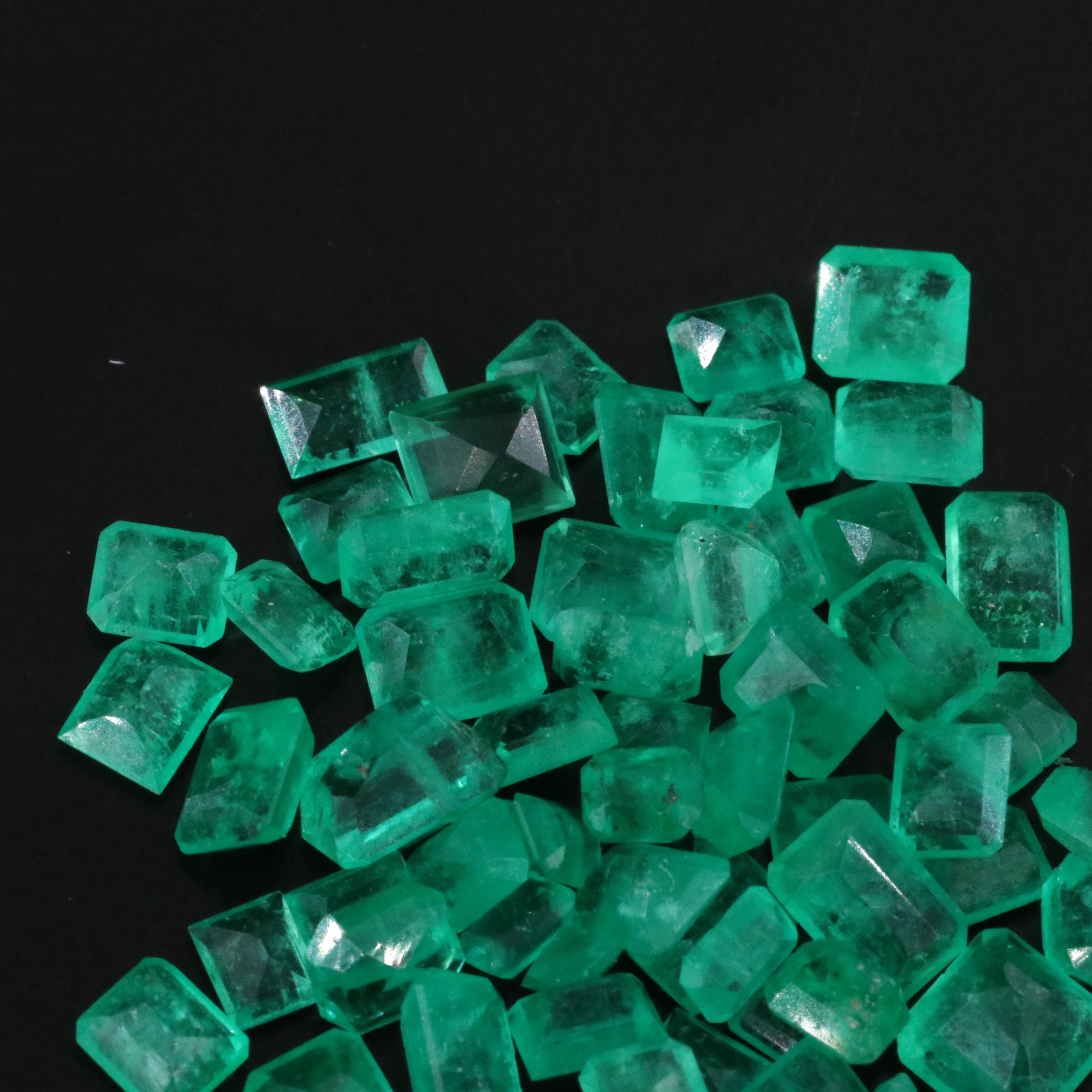 Loose 11.98 CTW Emeralds