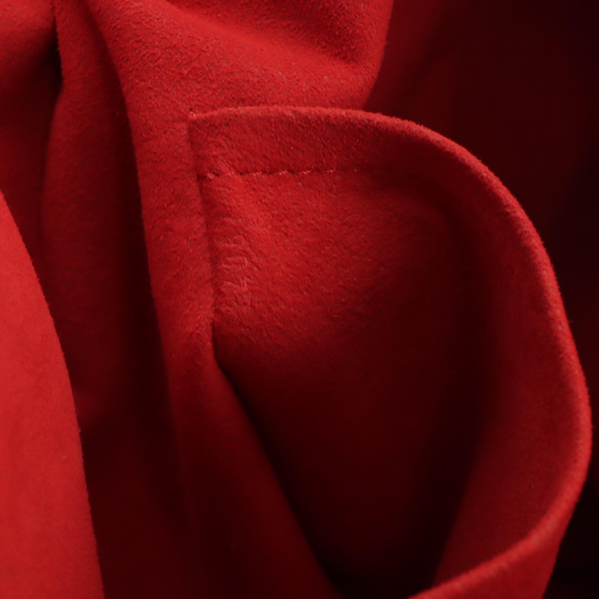 Louis Vuitton Saleya Tote in Damier Ebene Canvas and Leather Trim