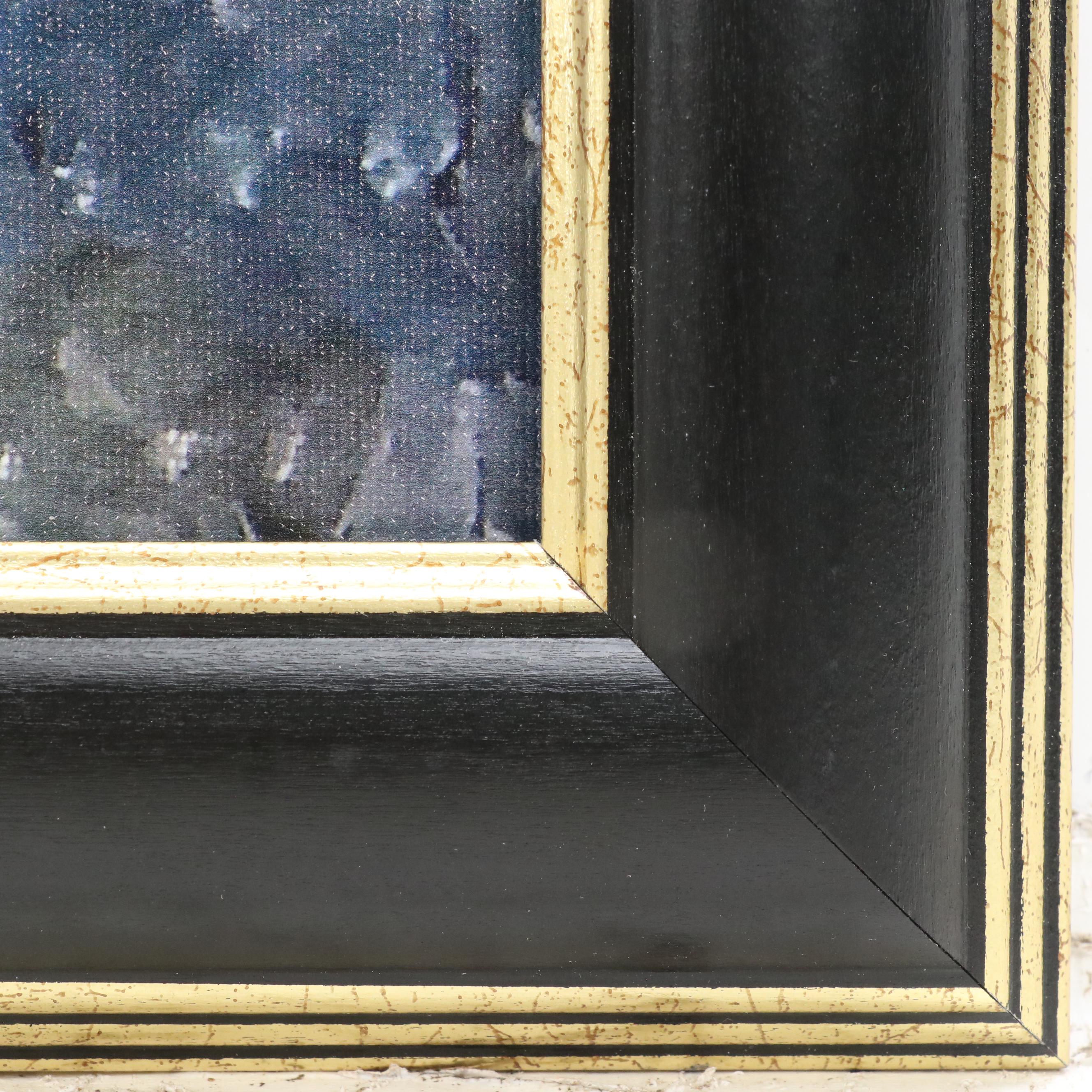 M.C. Abushar Still Life Giclée on Canvas of Red Bouquet in Vase