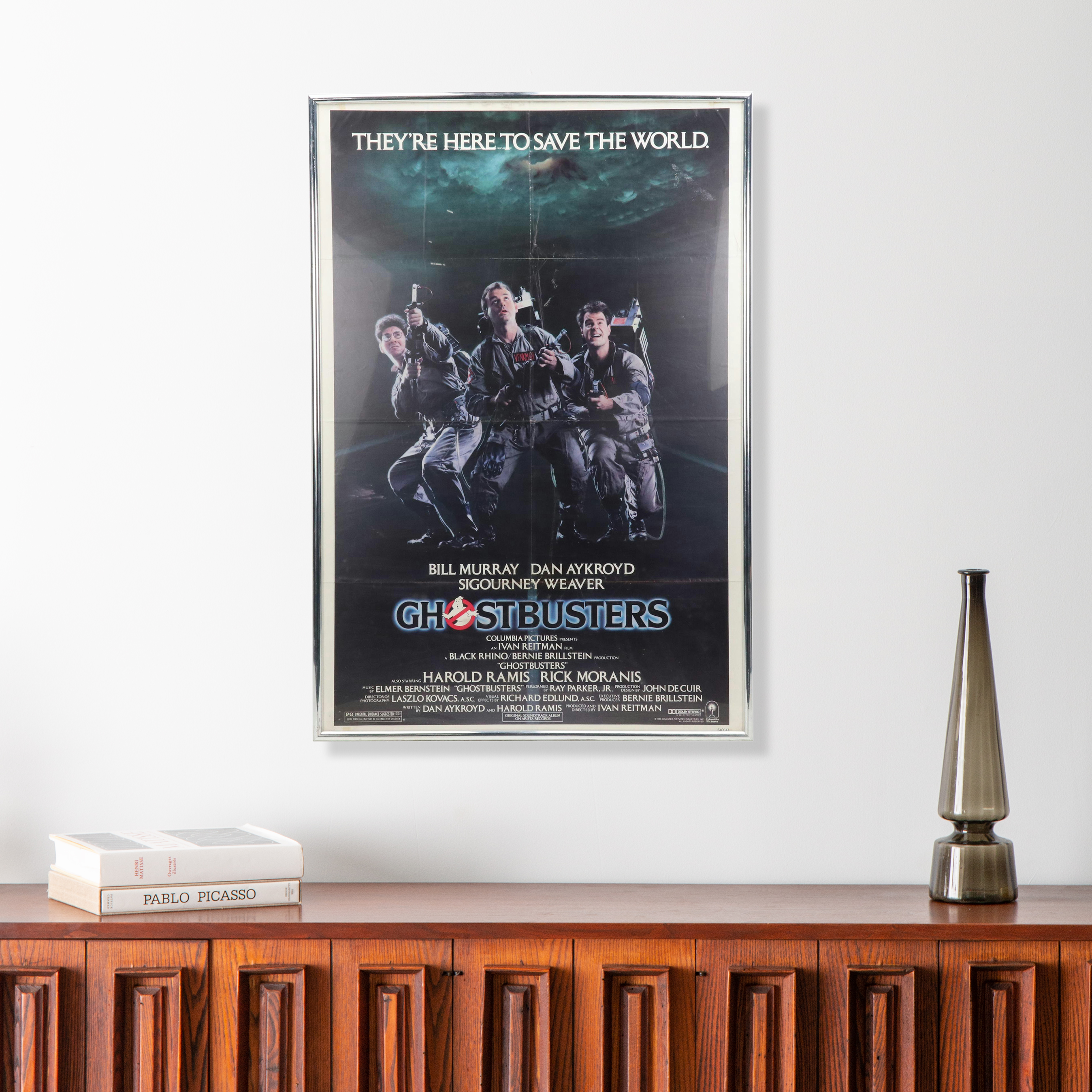 "Ghostbusters" Offset Lithograph Movie Poster