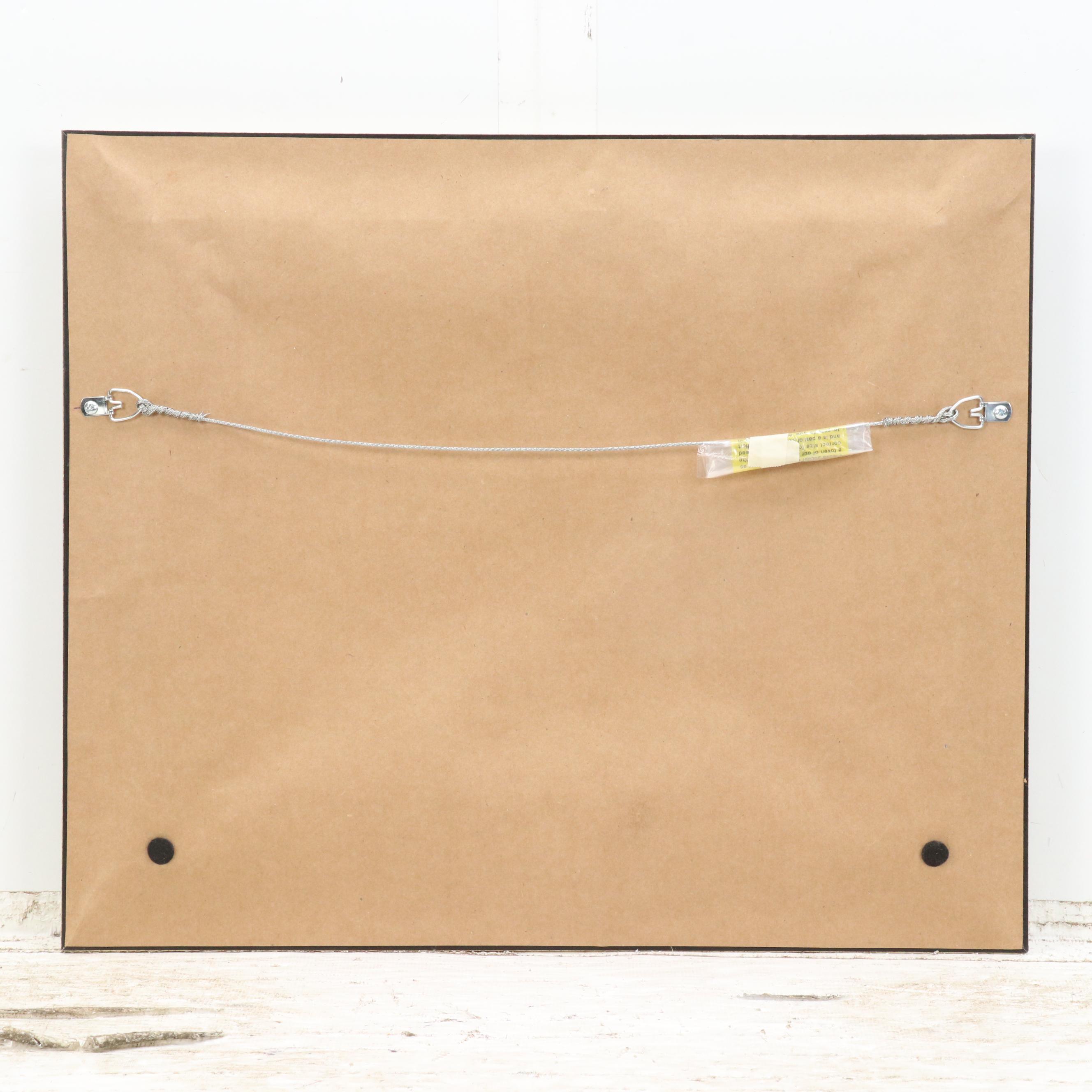 M.C. Abushar Still Life Giclée on Canvas of Red Bouquet in Vase