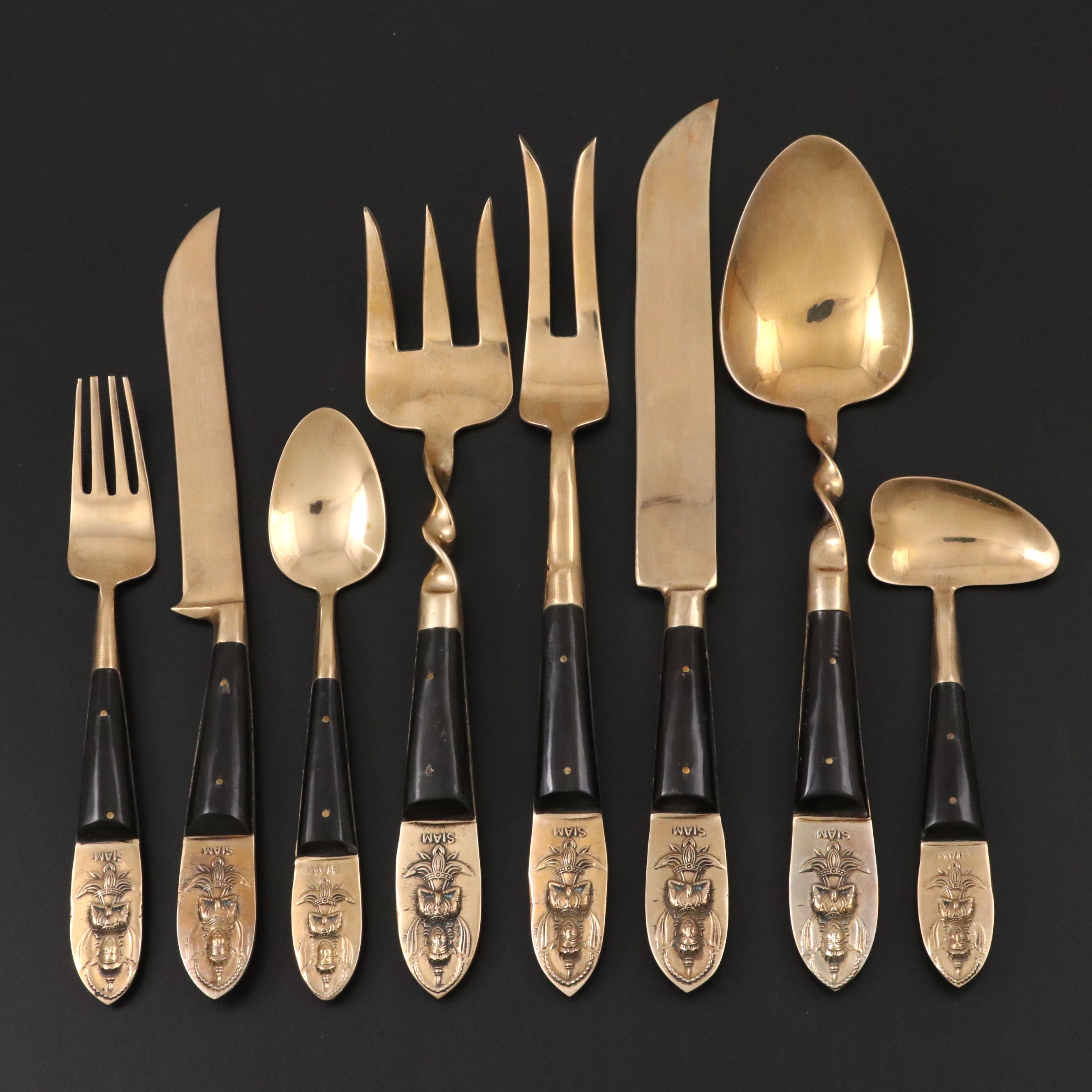 Thai Peng's Jewelry Flatware with Wooden Case