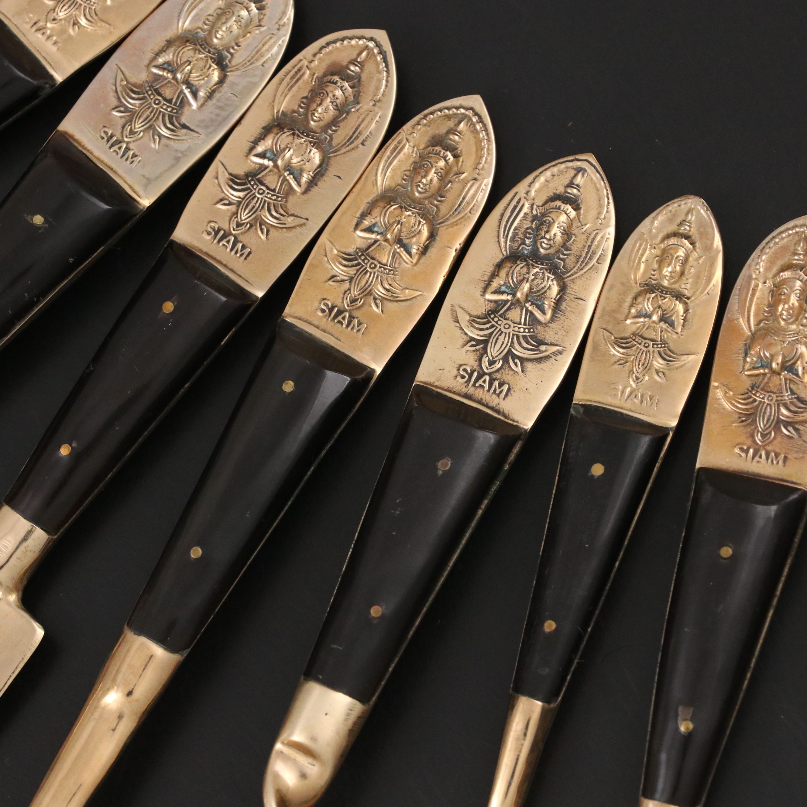 Thai Peng's Jewelry Flatware with Wooden Case