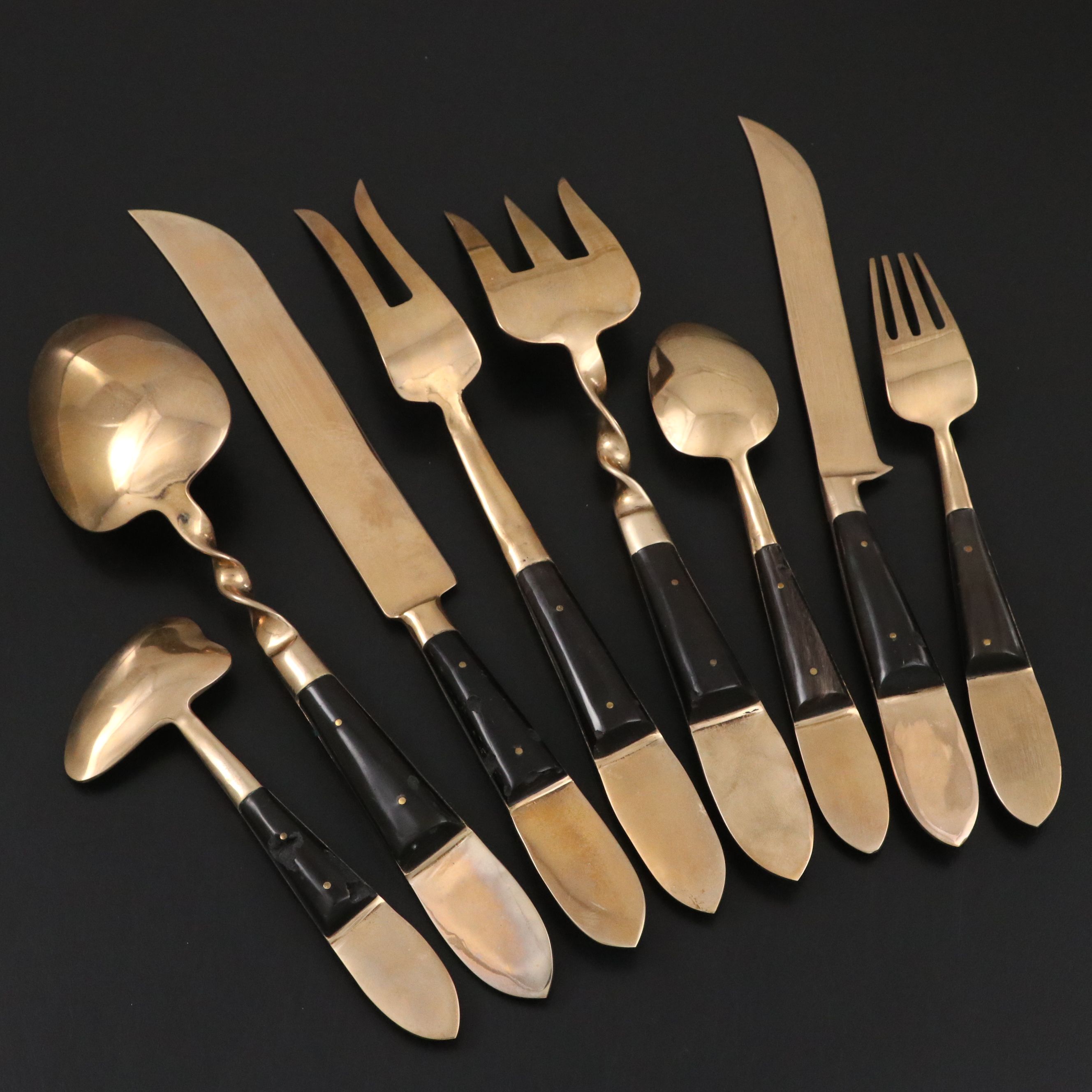 Thai Peng's Jewelry Flatware with Wooden Case