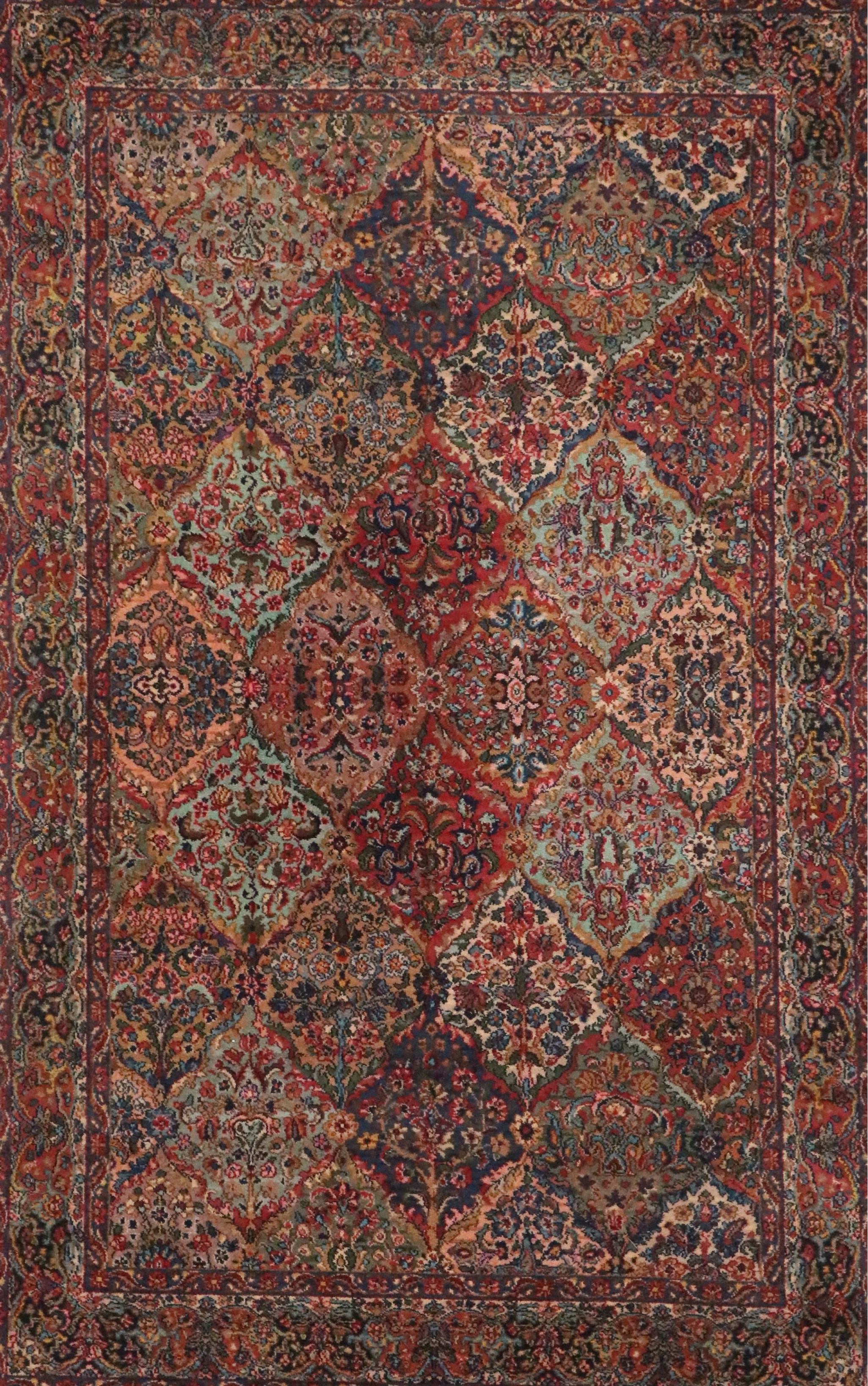 5'9 x 9'10 Machine Made Karastan "Kirman" Area Rug