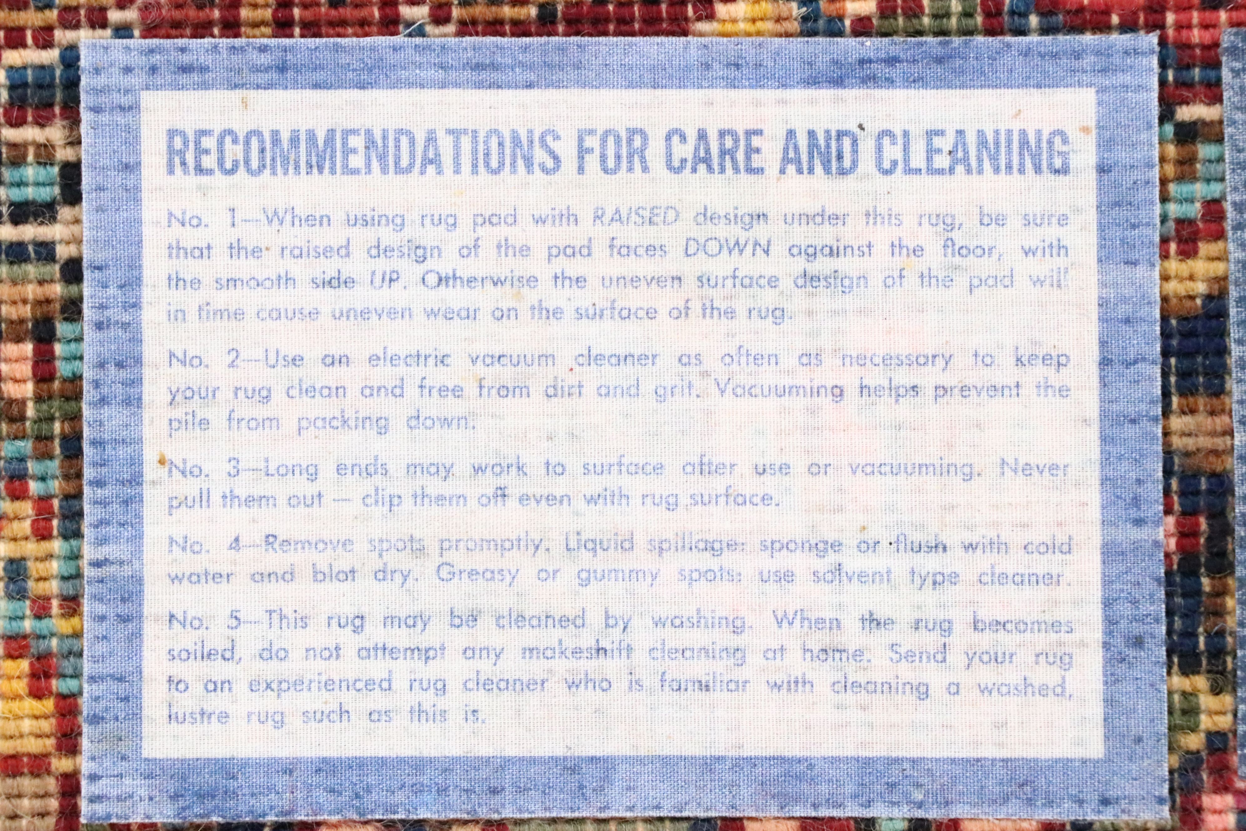 5'9 x 9'10 Machine Made Karastan "Kirman" Area Rug