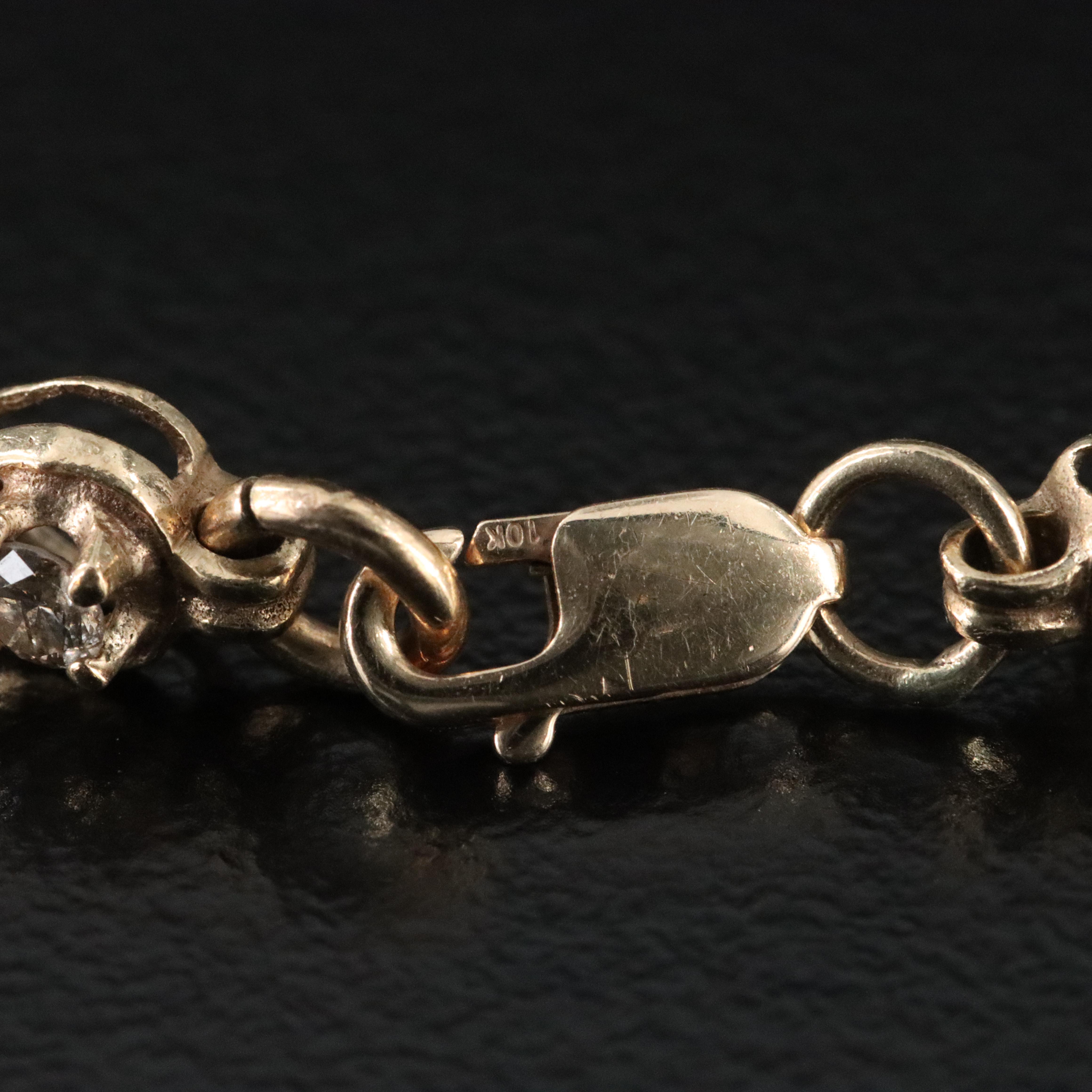 10K 1.91 CTW Diamond Infinity Link Bracelet