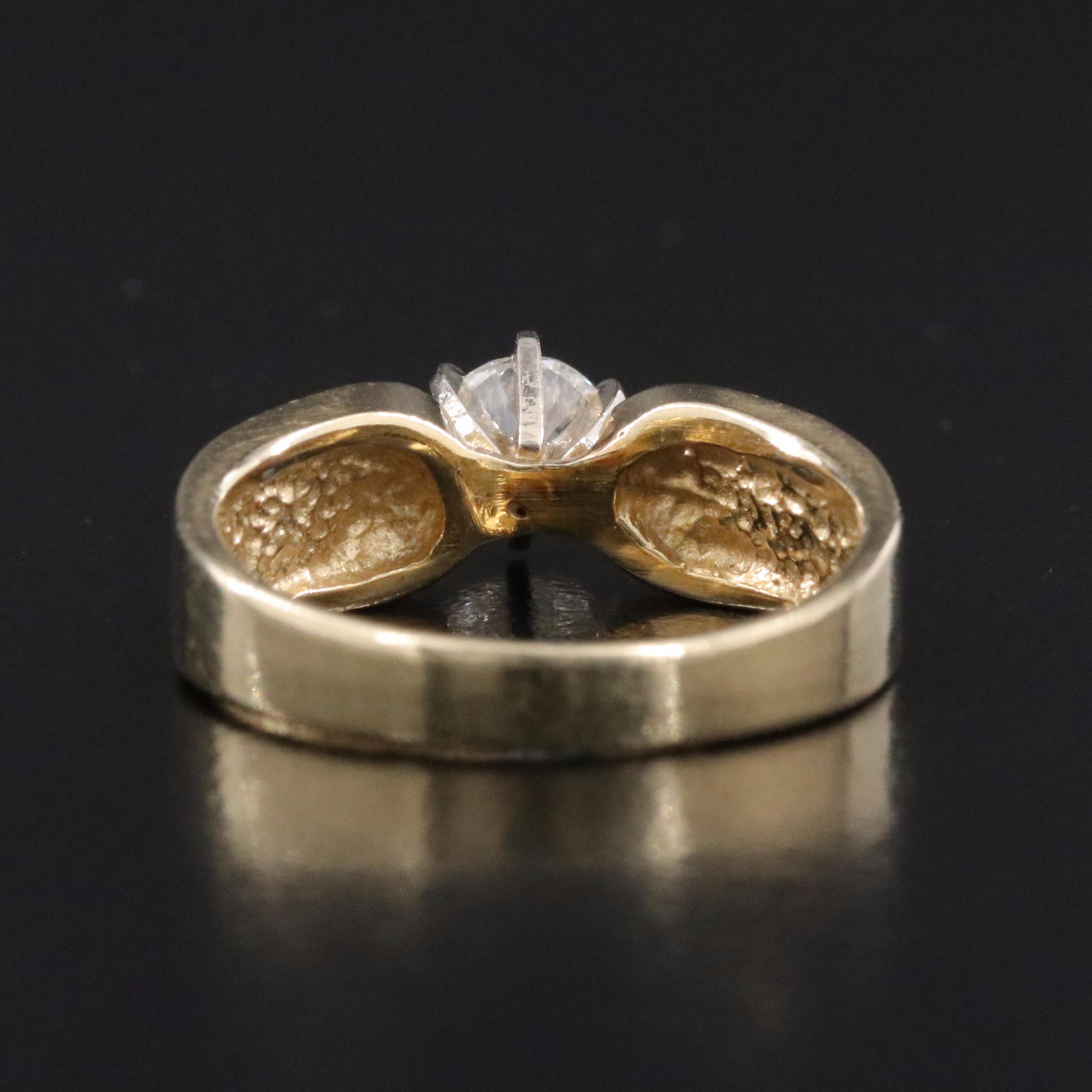 14K 0.57 CT Diamond Ring