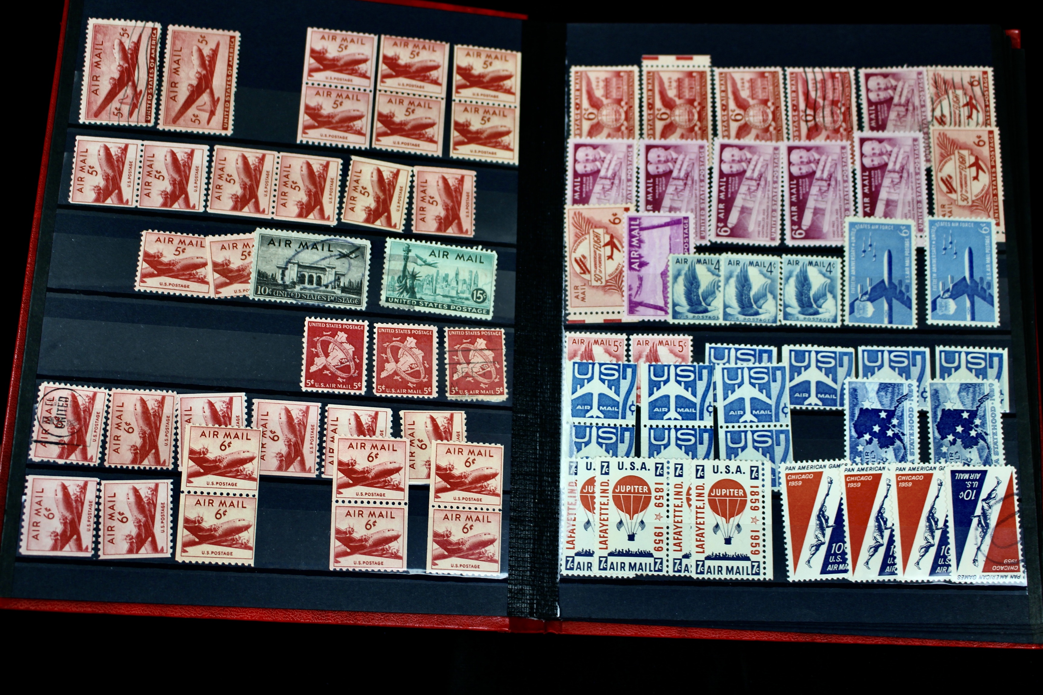 Back of the Book Stamp Dealer Inventory