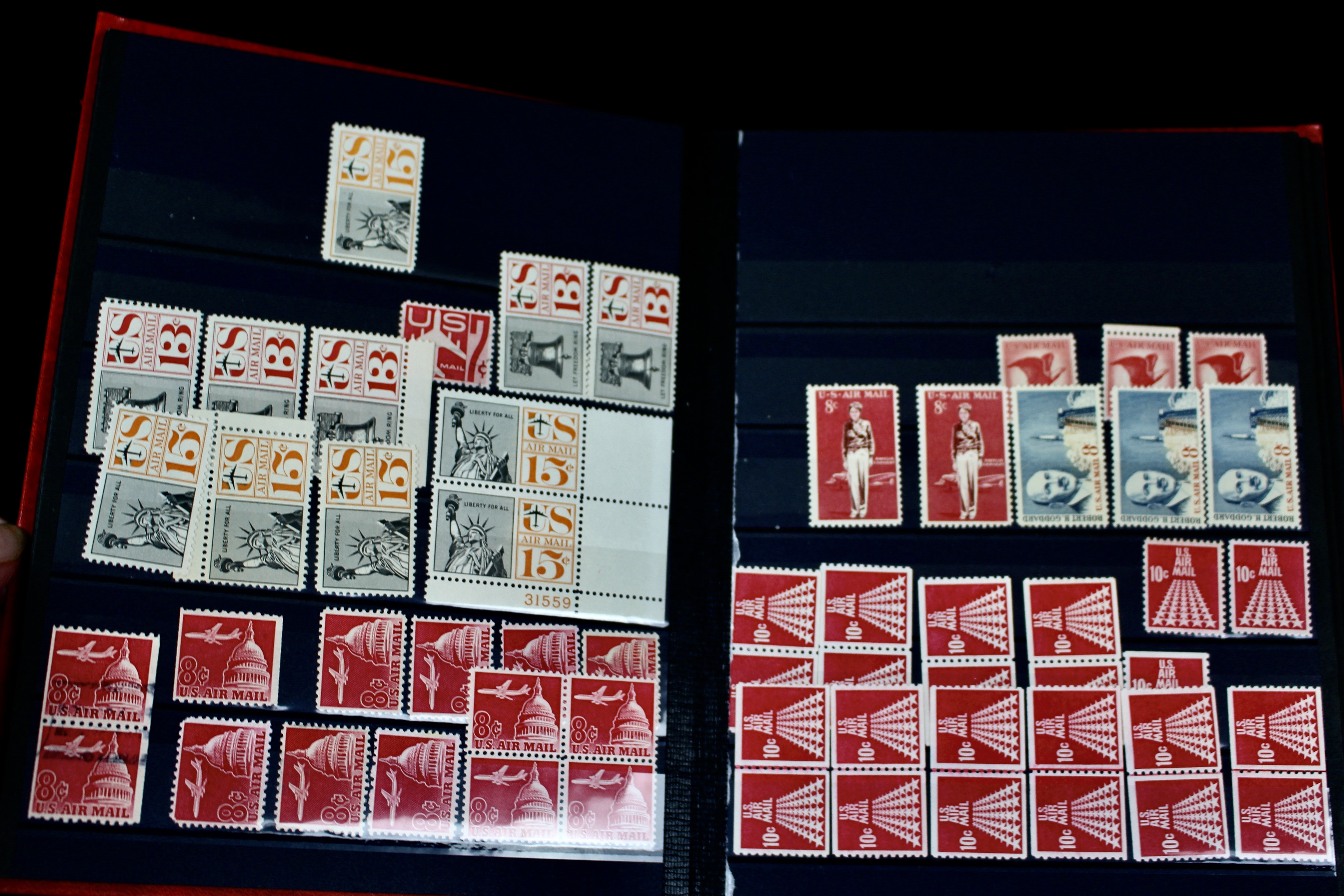 Back of the Book Stamp Dealer Inventory