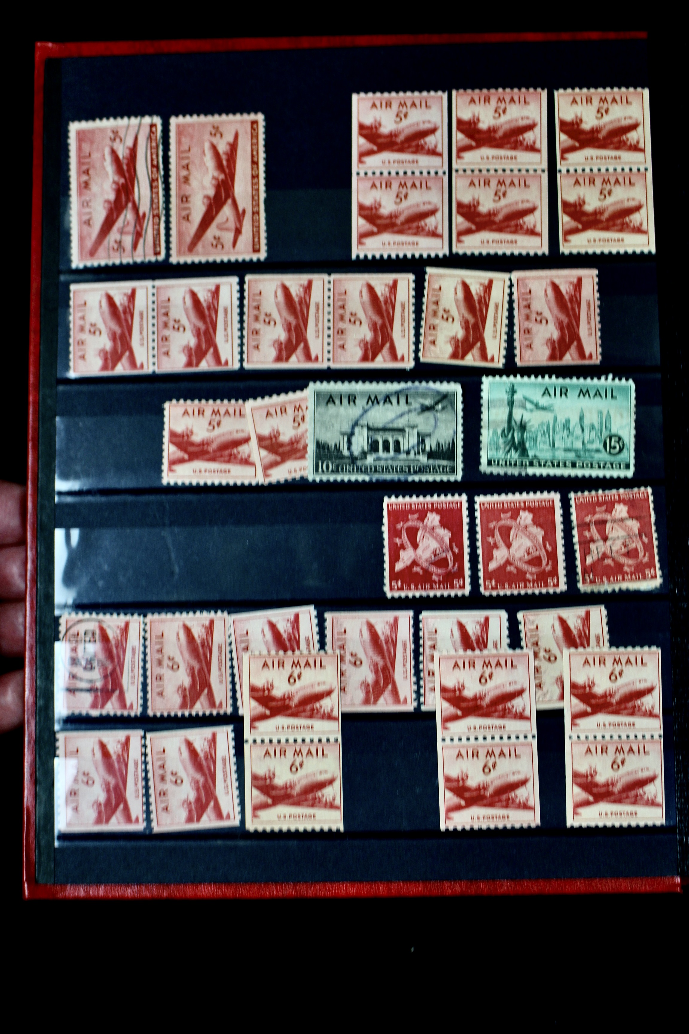 Back of the Book Stamp Dealer Inventory