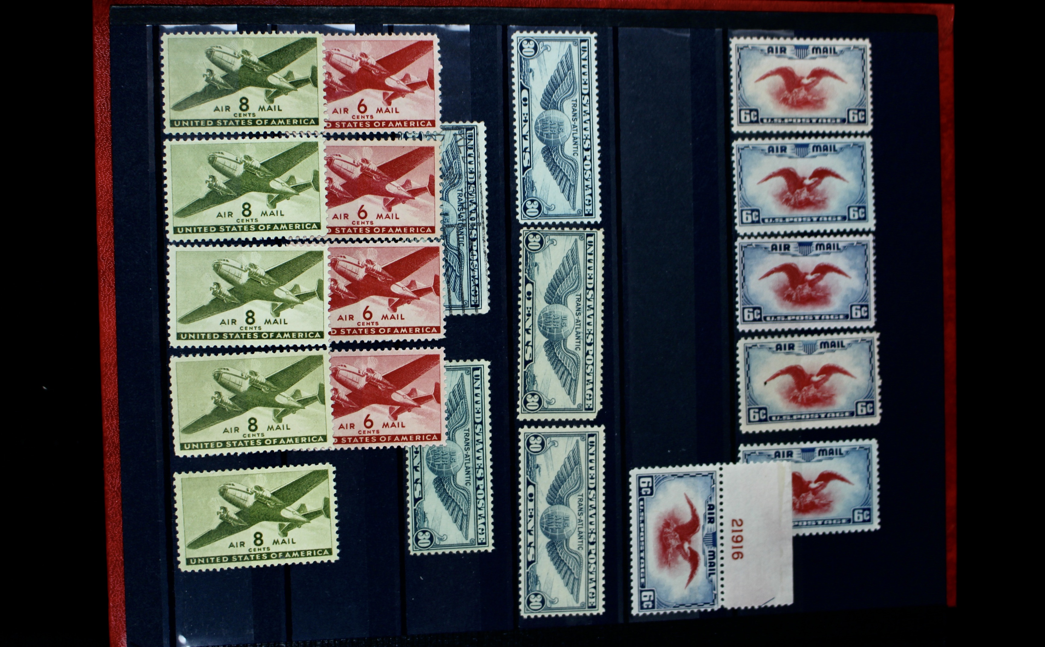 Back of the Book Stamp Dealer Inventory