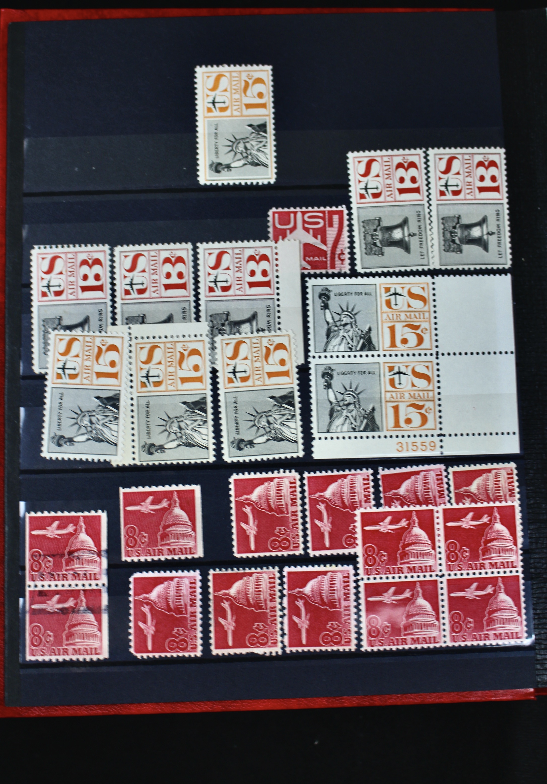 Back of the Book Stamp Dealer Inventory