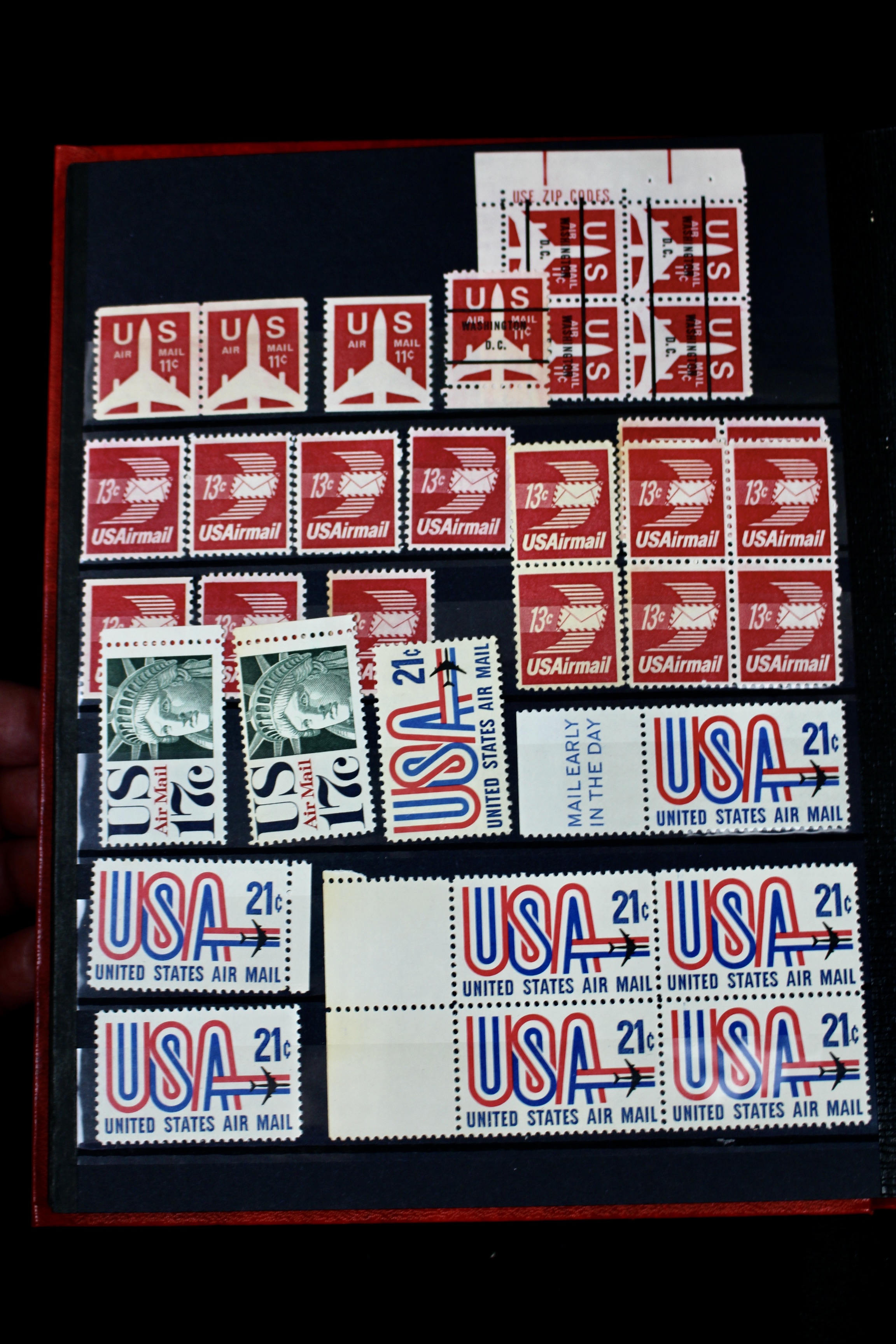 Back of the Book Stamp Dealer Inventory