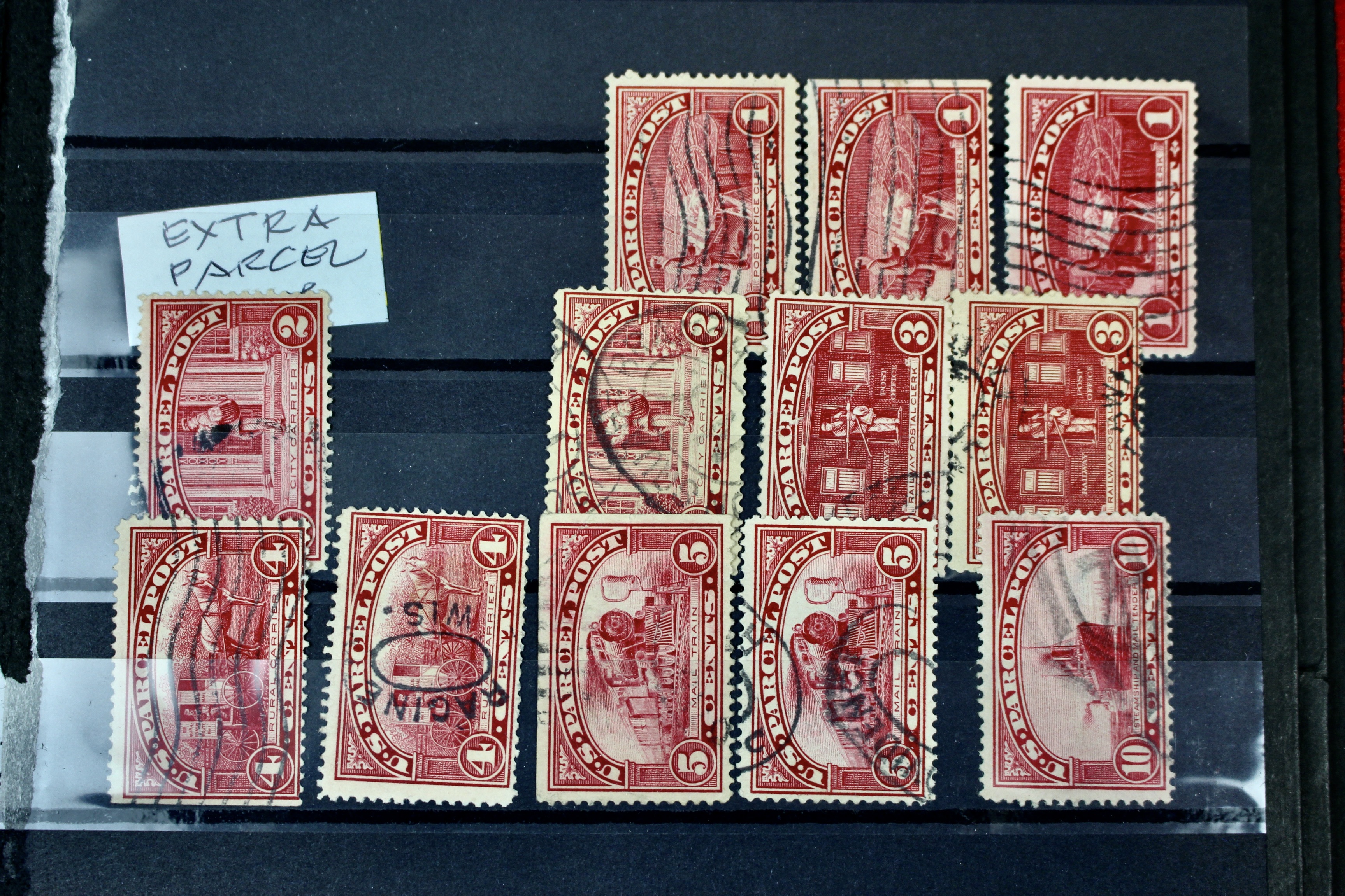 Back of the Book Stamp Dealer Inventory