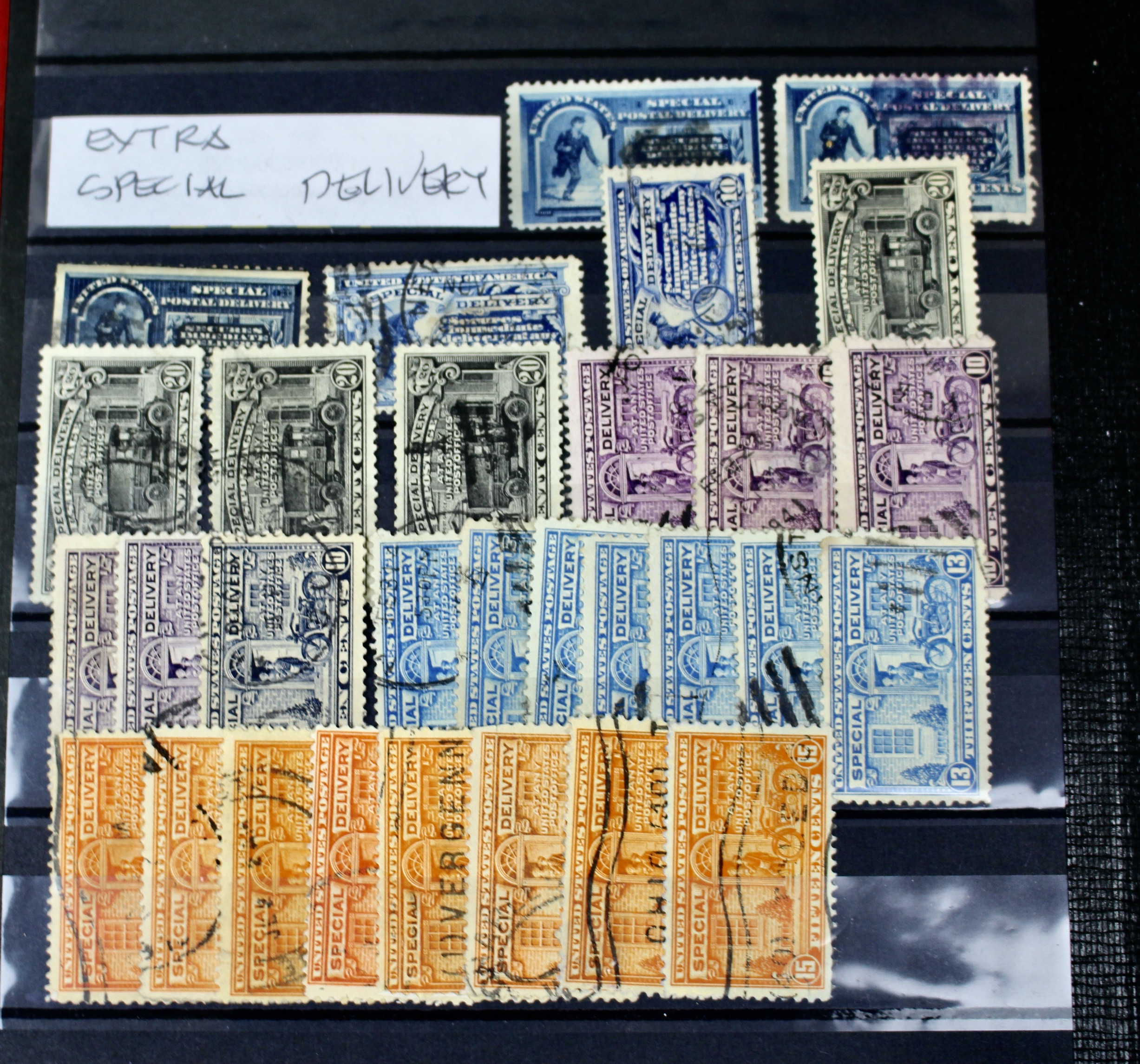 Back of the Book Stamp Dealer Inventory